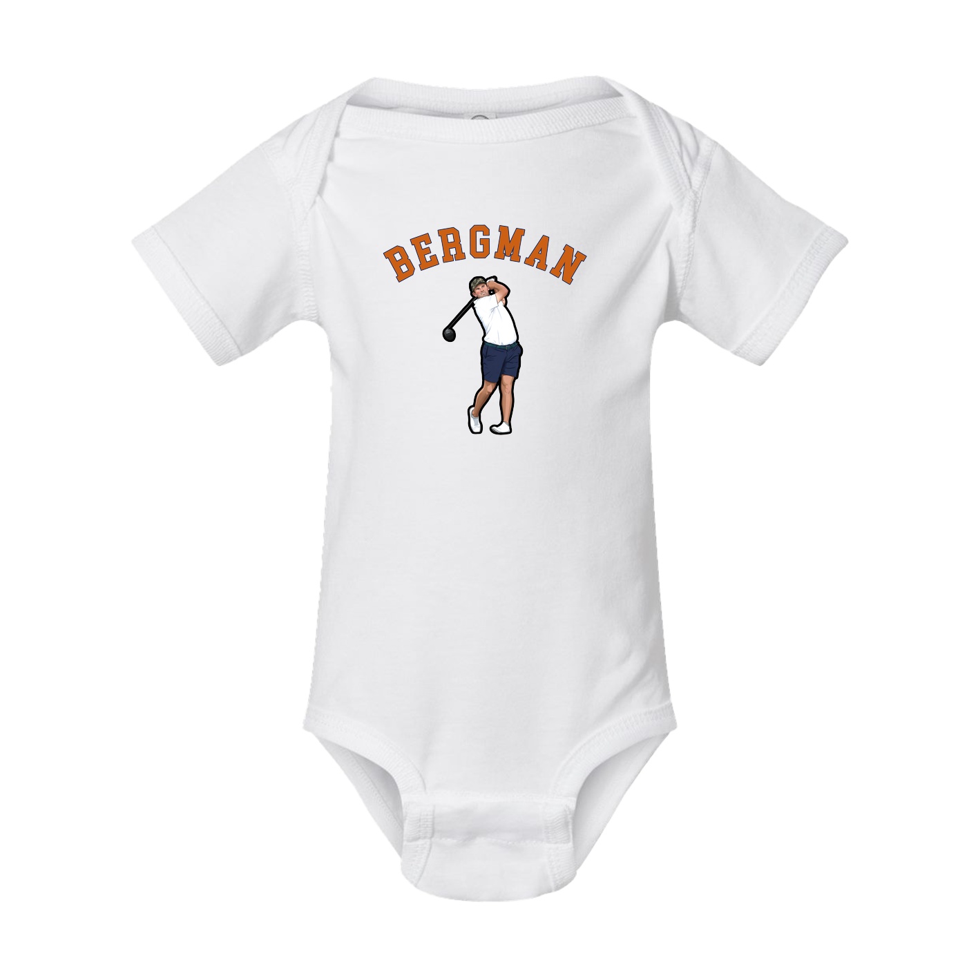 Baby Onesie — Shirsey Arch in White