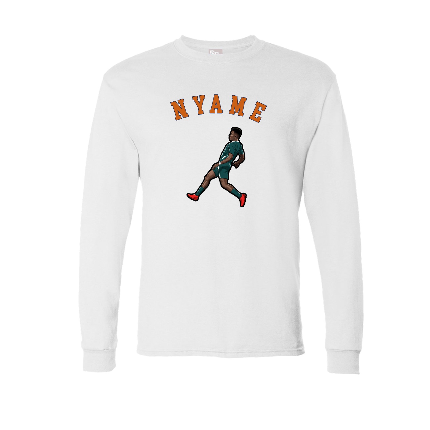Long Sleeve Tee — Shirsey Arch in White