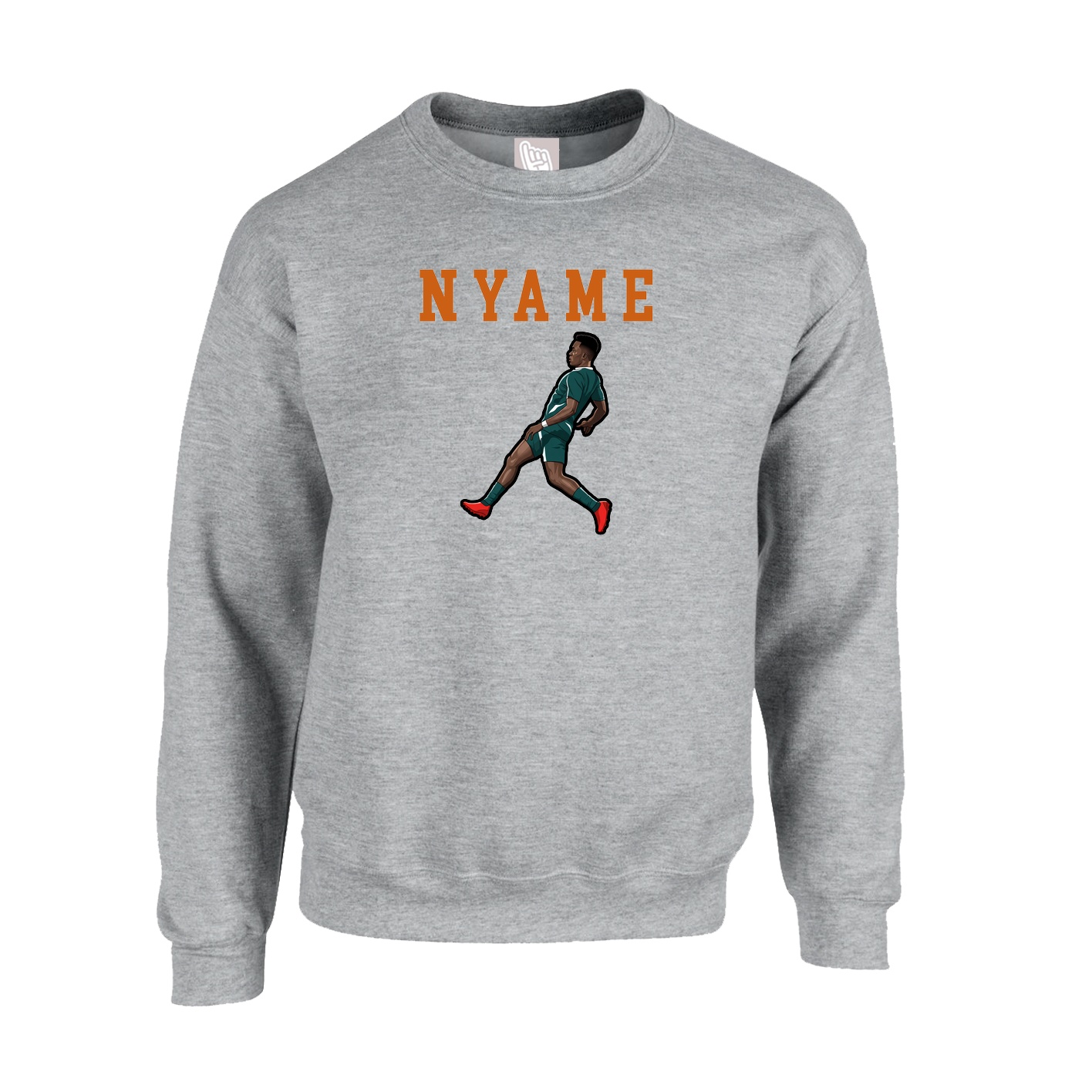 Fleece Crew — Shirsey in Grey