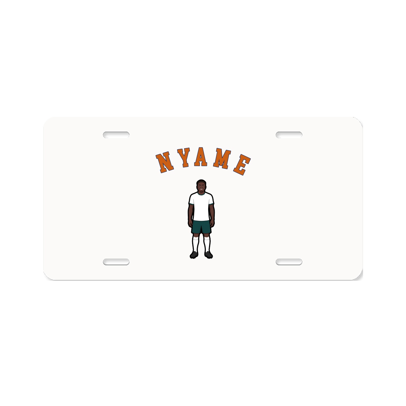 License Plate — Shirsey Arch in Classic