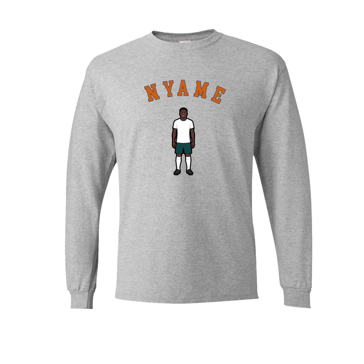 Long Sleeve Tee — Shirsey Arch in Grey