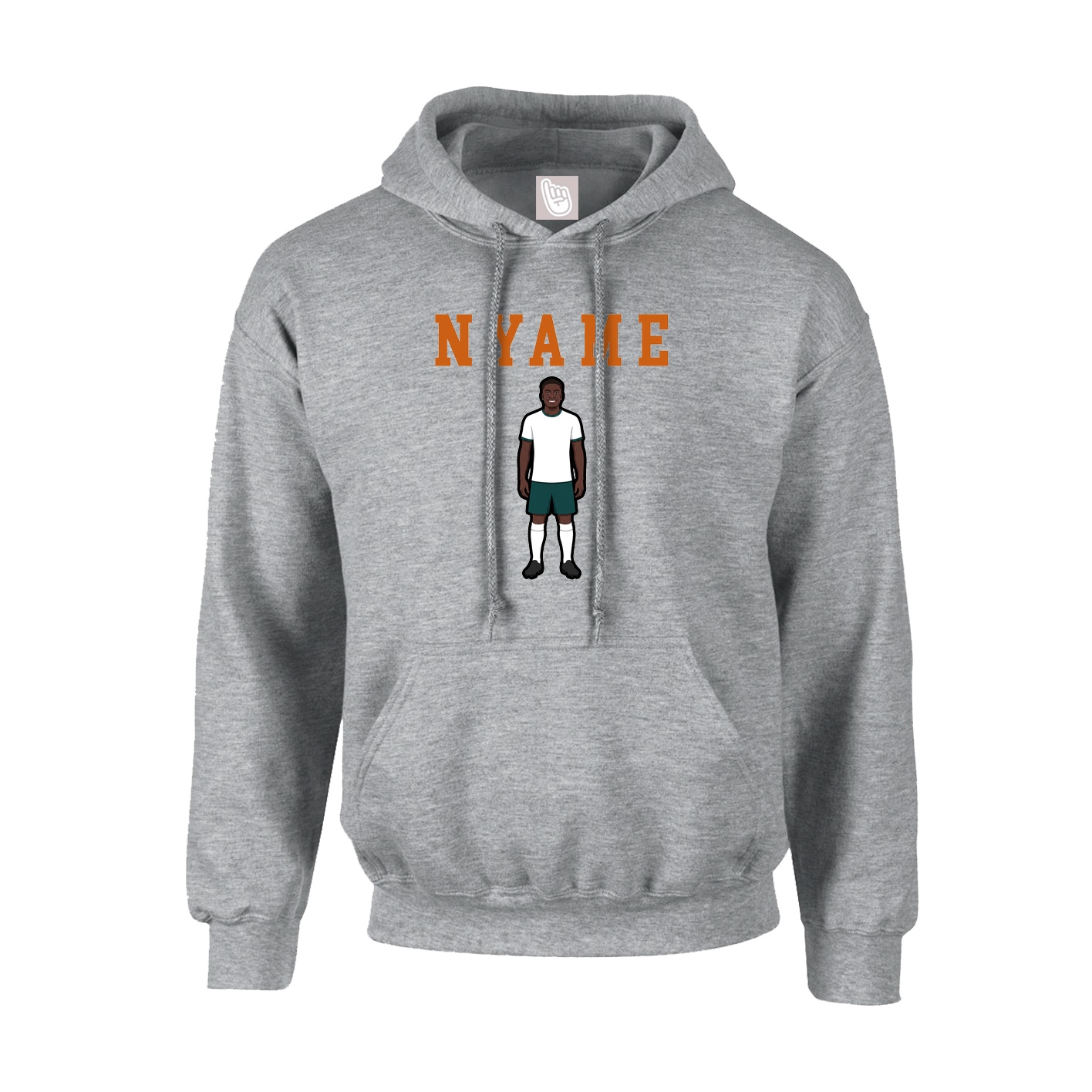 Hoodie — Shirsey in Grey