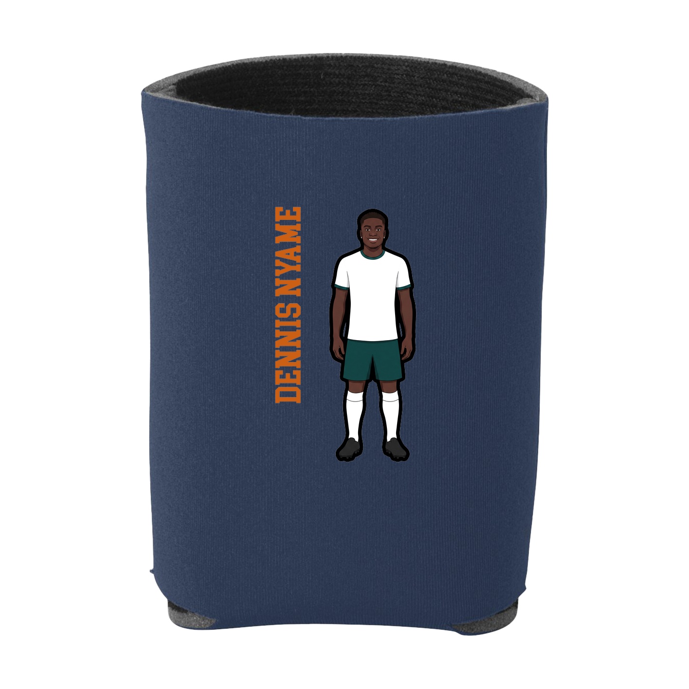 Can Holder — Name Vertical in Navy