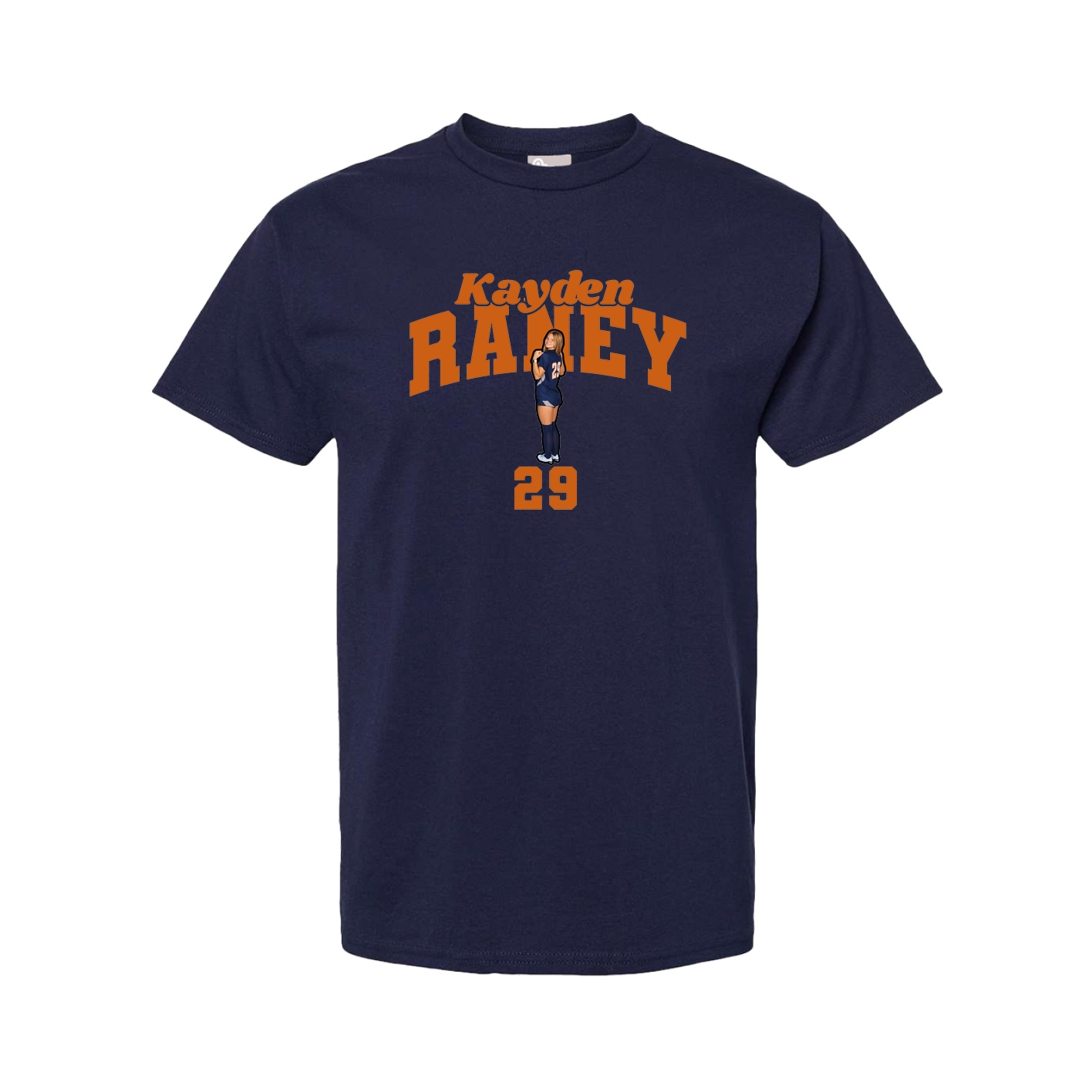 Tee — Signature Arch in Navy