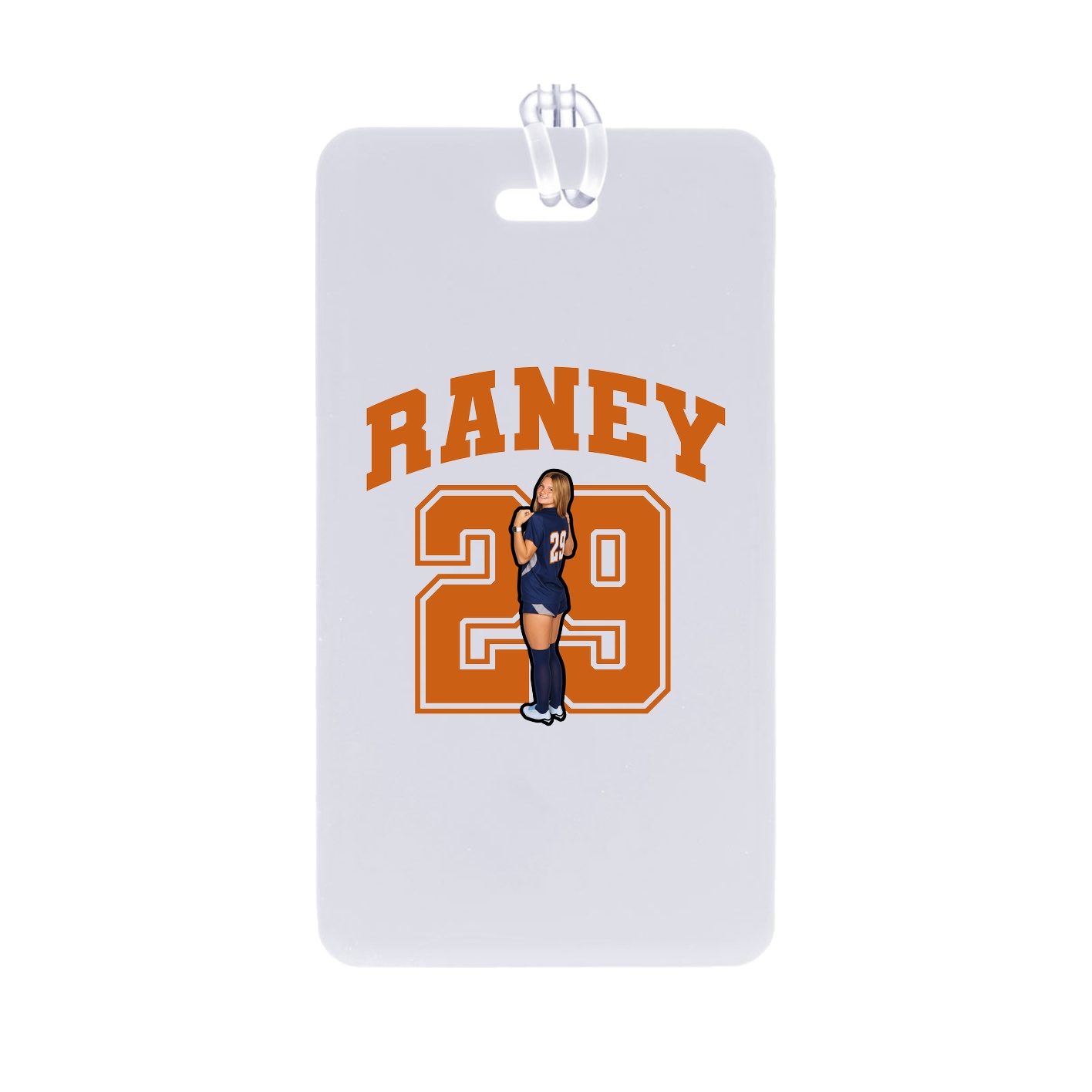 Bag Tag — Number in Classic