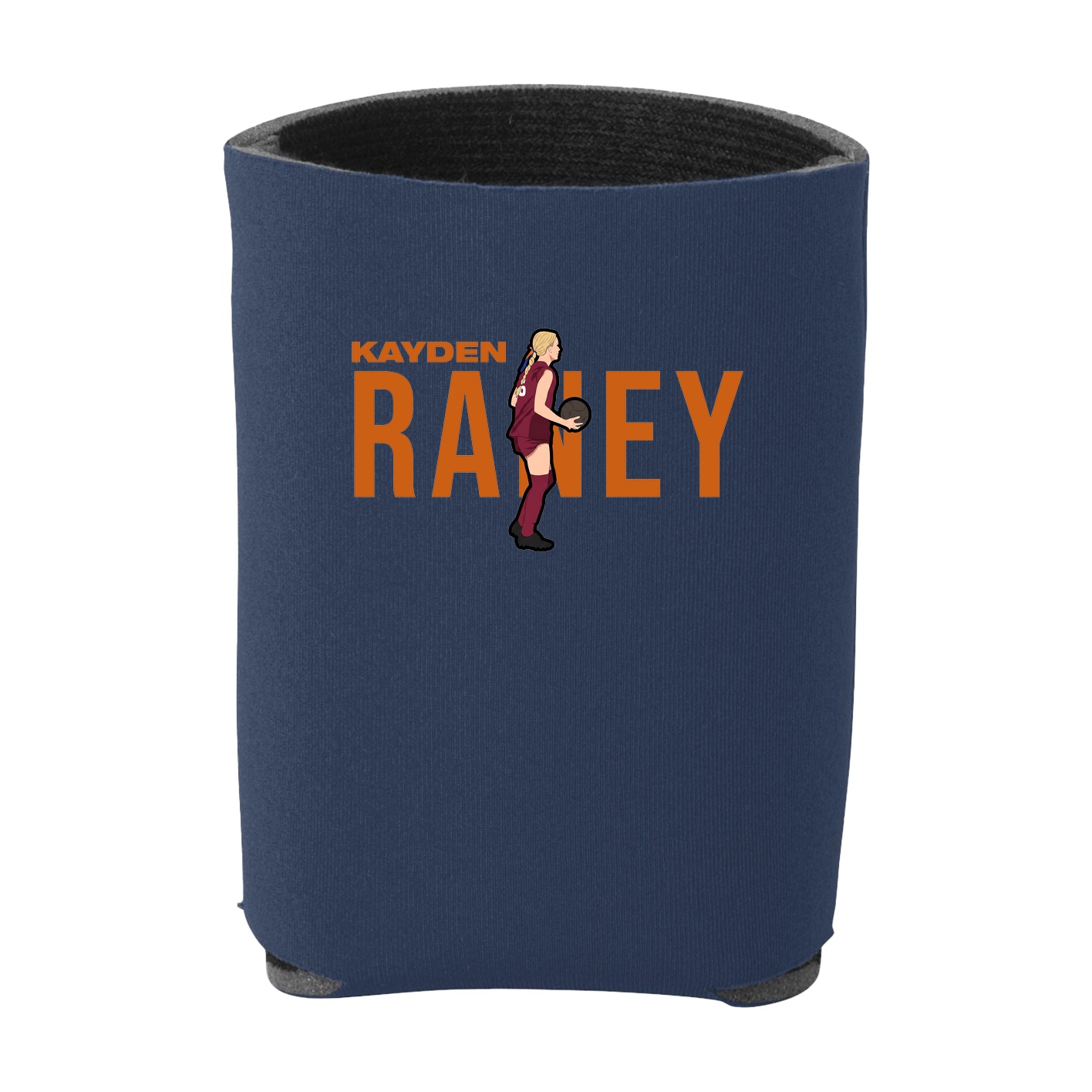 Can Holder — Player Name in Navy