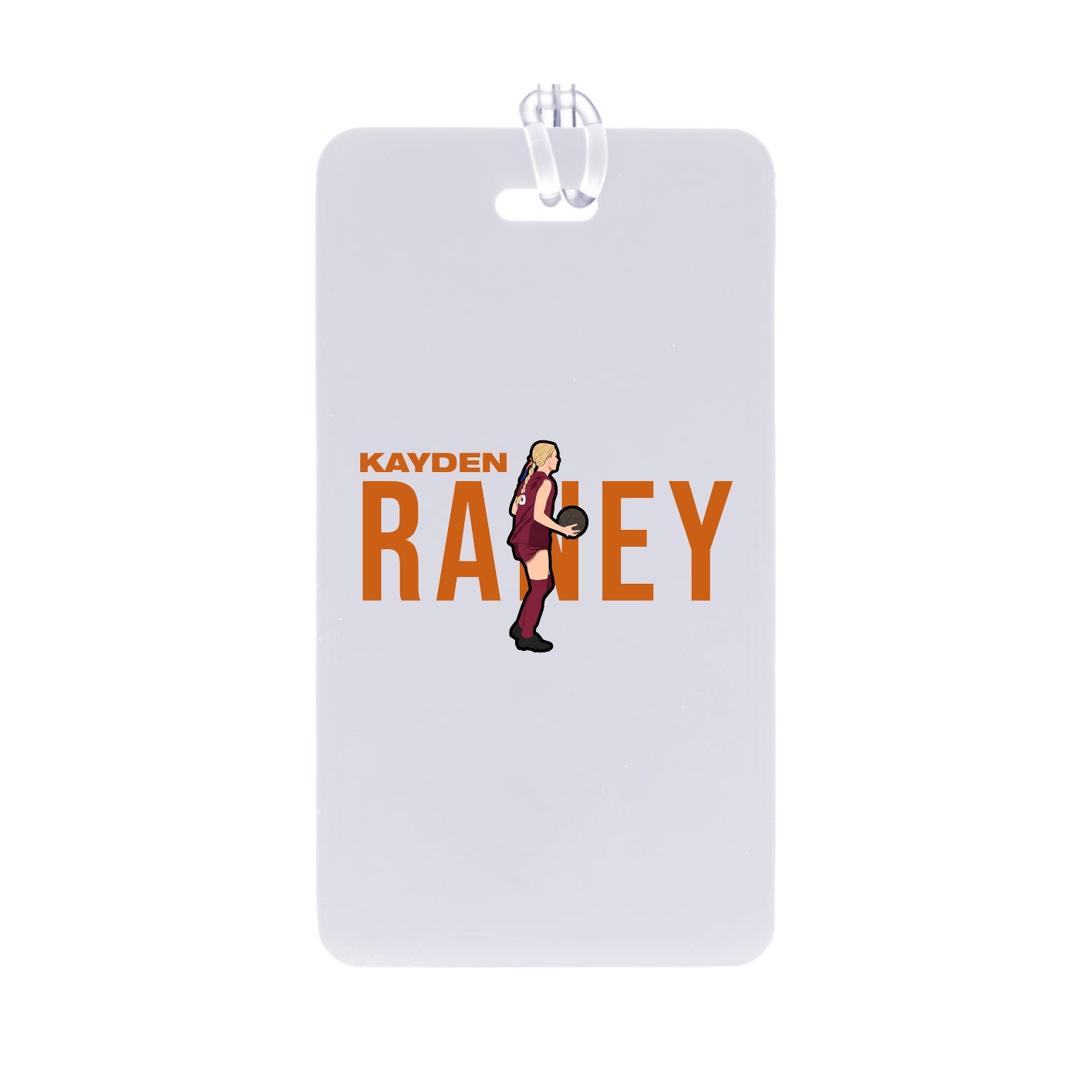Bag Tag — Player Name in Classic