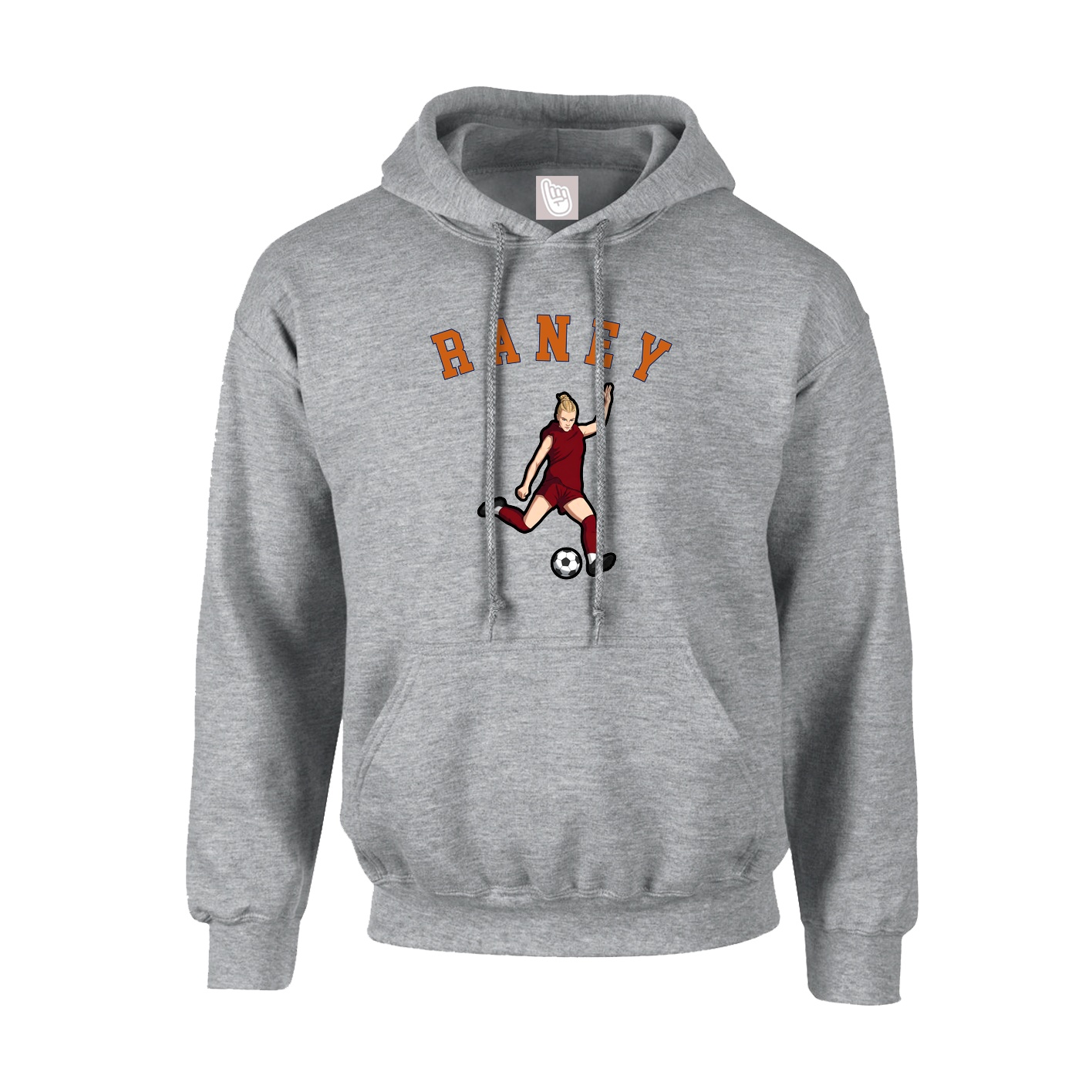 Hoodie — Shirsey Arch in Grey