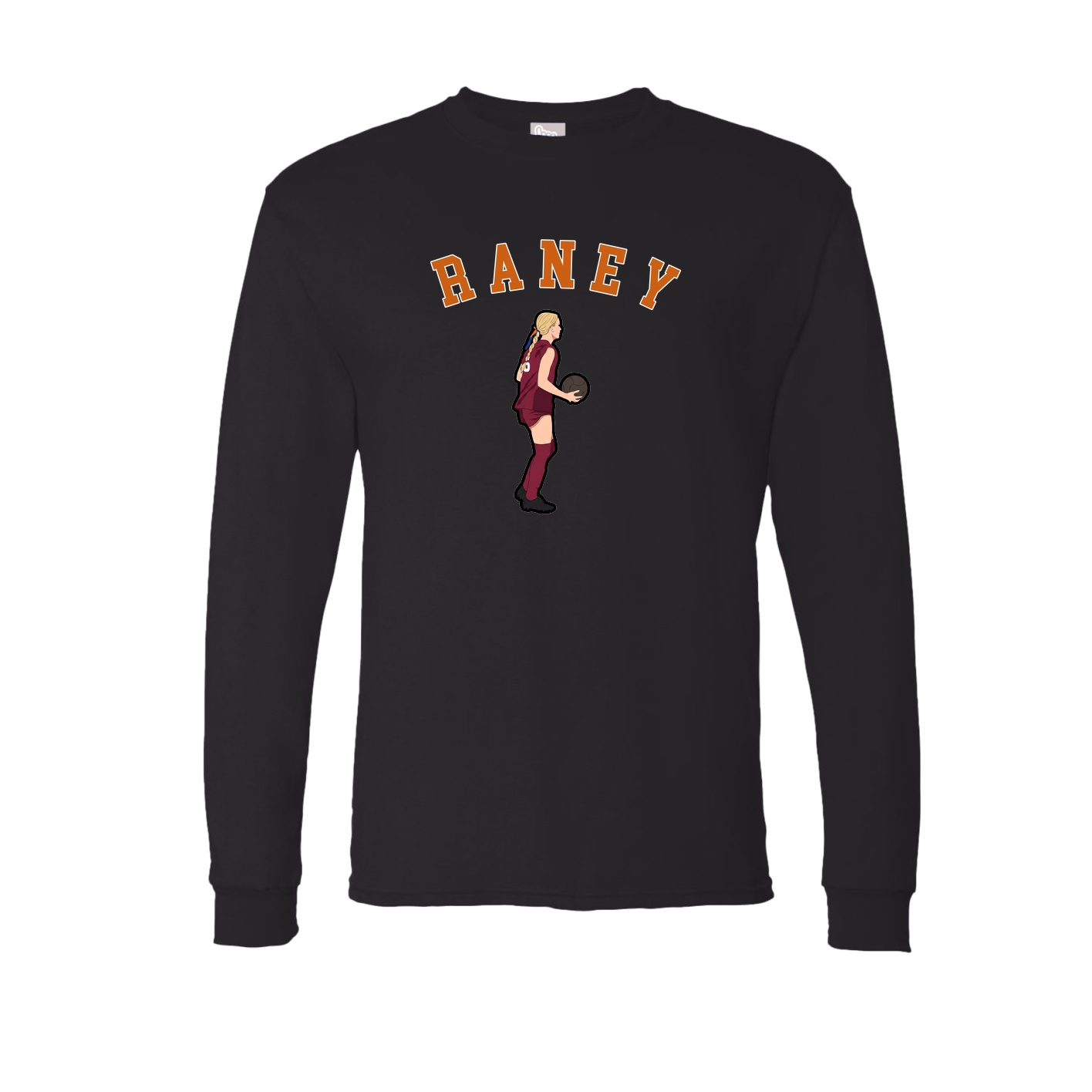 Long Sleeve Tee — Shirsey Arch in Black