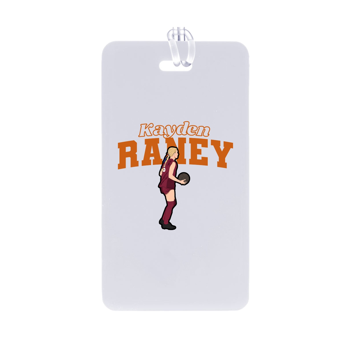 Bag Tag — Name Arch in Classic