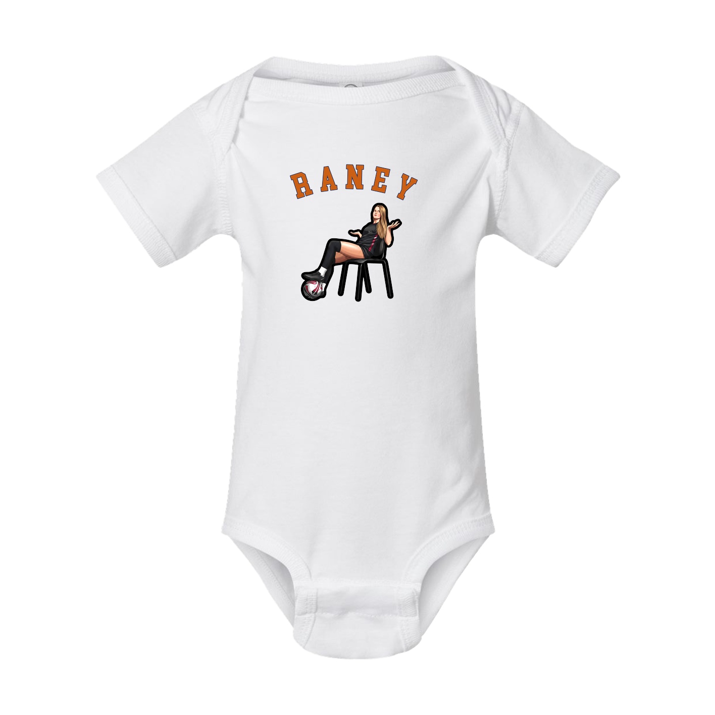 Baby Onesie — Shirsey Arch in White