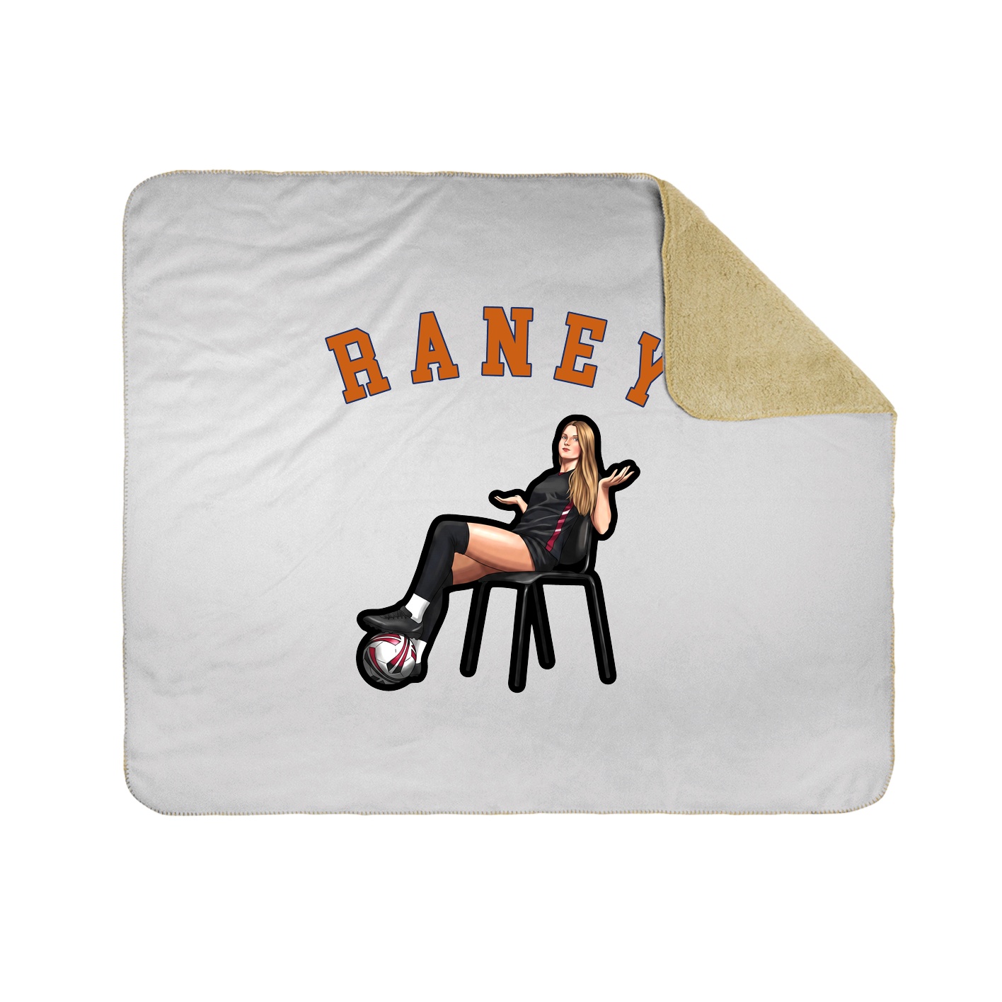 Throw Blanket — Shirsey Arch in White