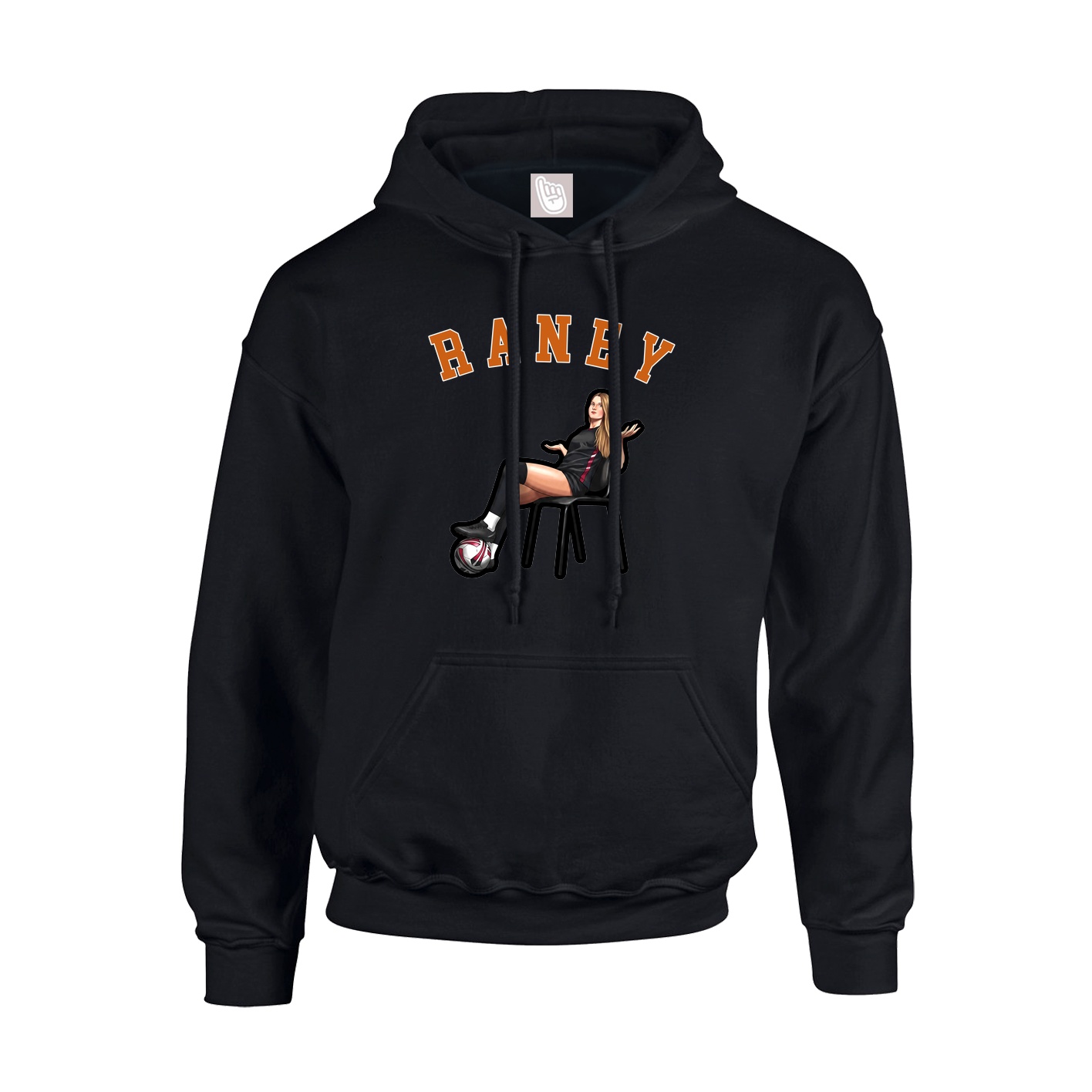 Hoodie — Shirsey Arch in Black