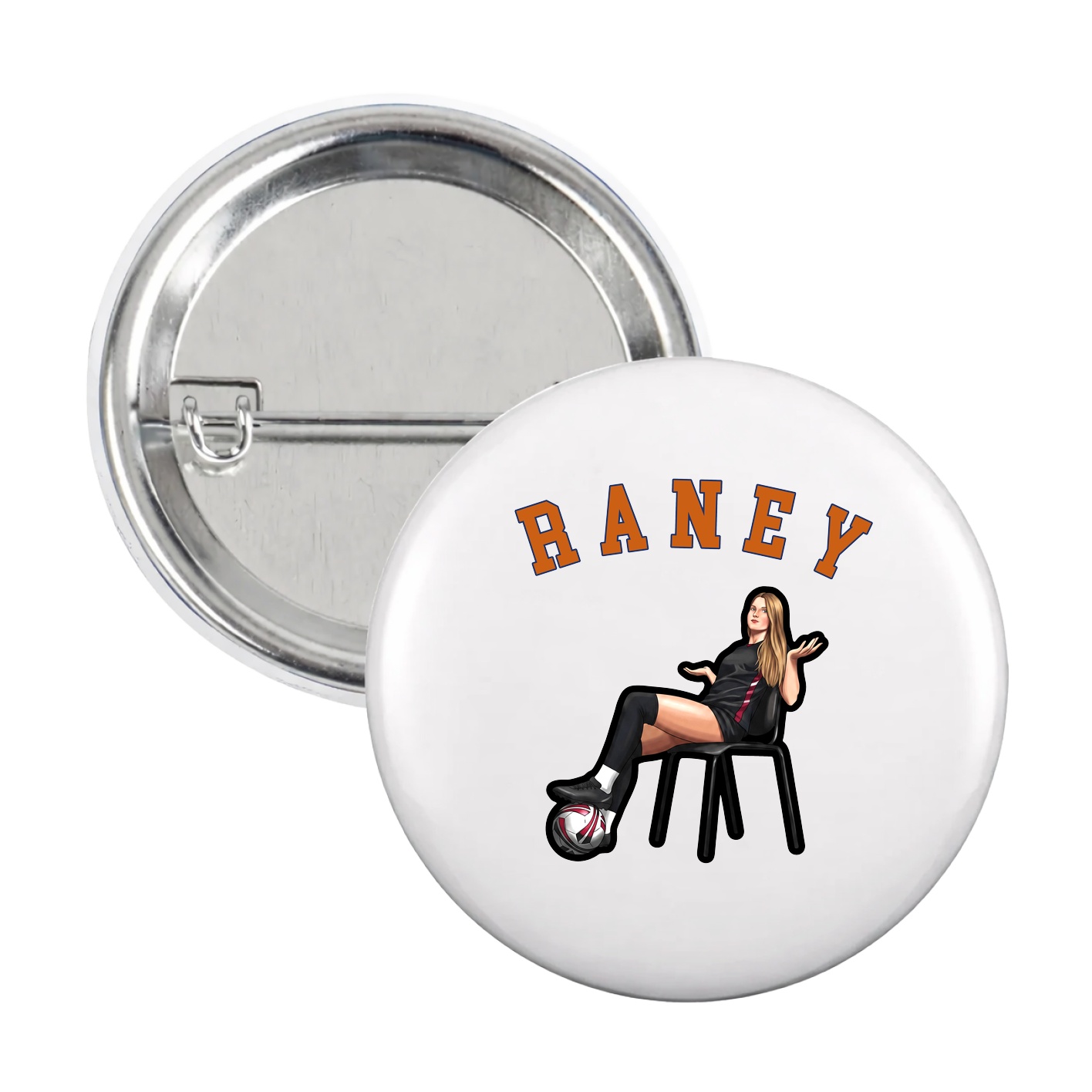 Game Day Button — Shirsey Arch in White
