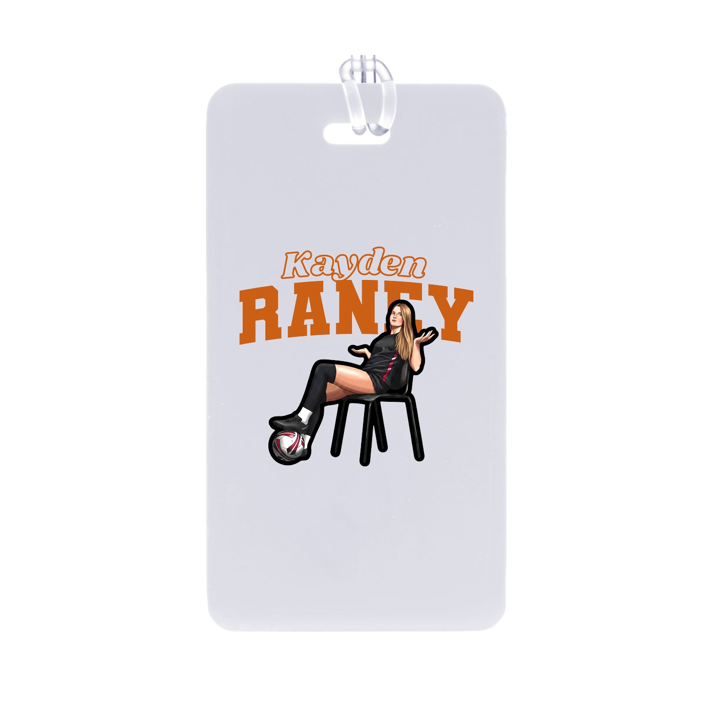 Bag Tag — Name Arch in Classic
