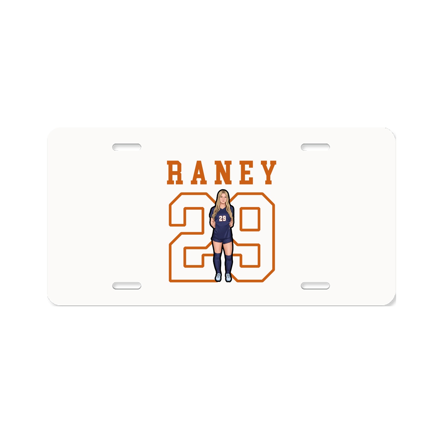 License Plate — Shirsey in Classic