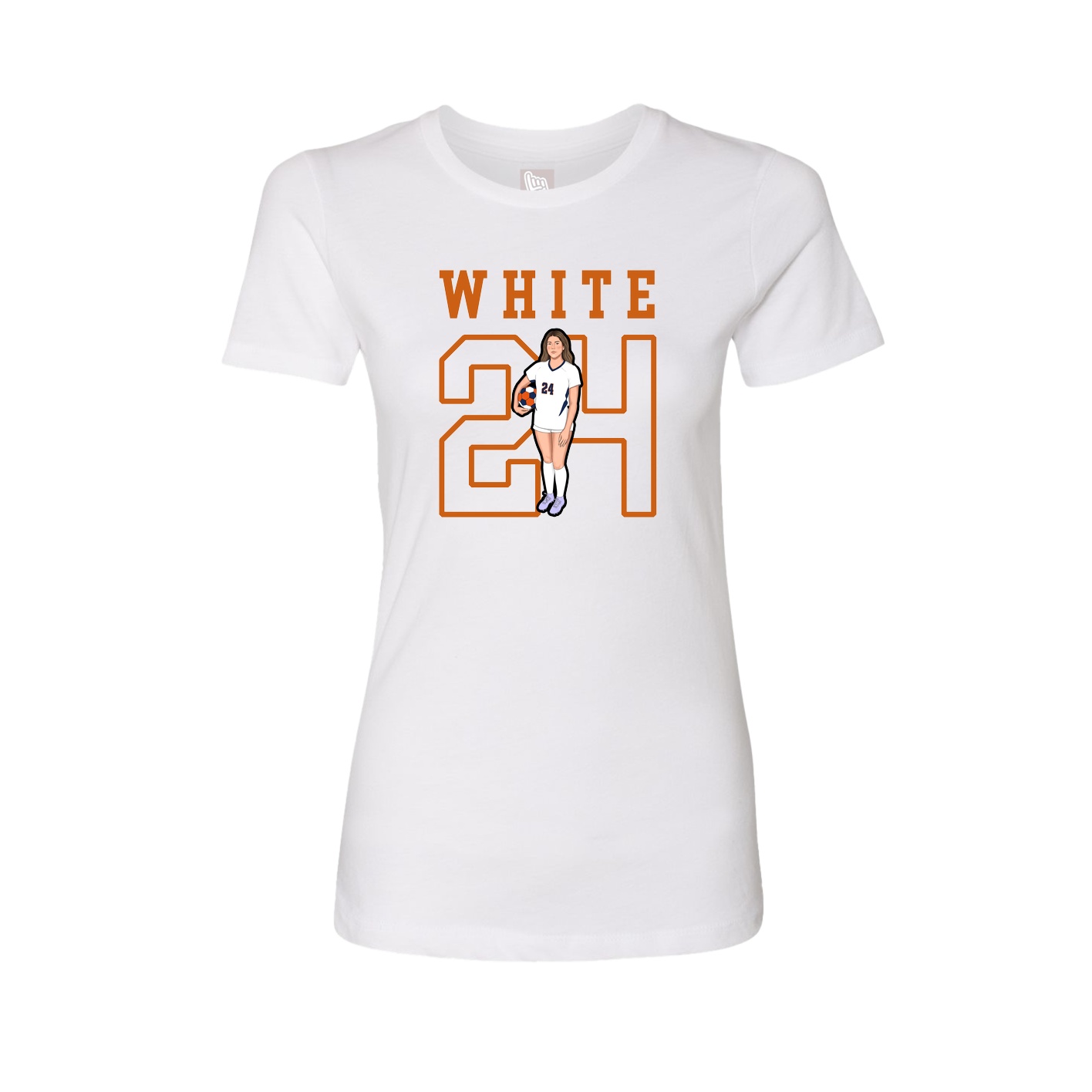 Fitted Women's Tee — Shirsey in White