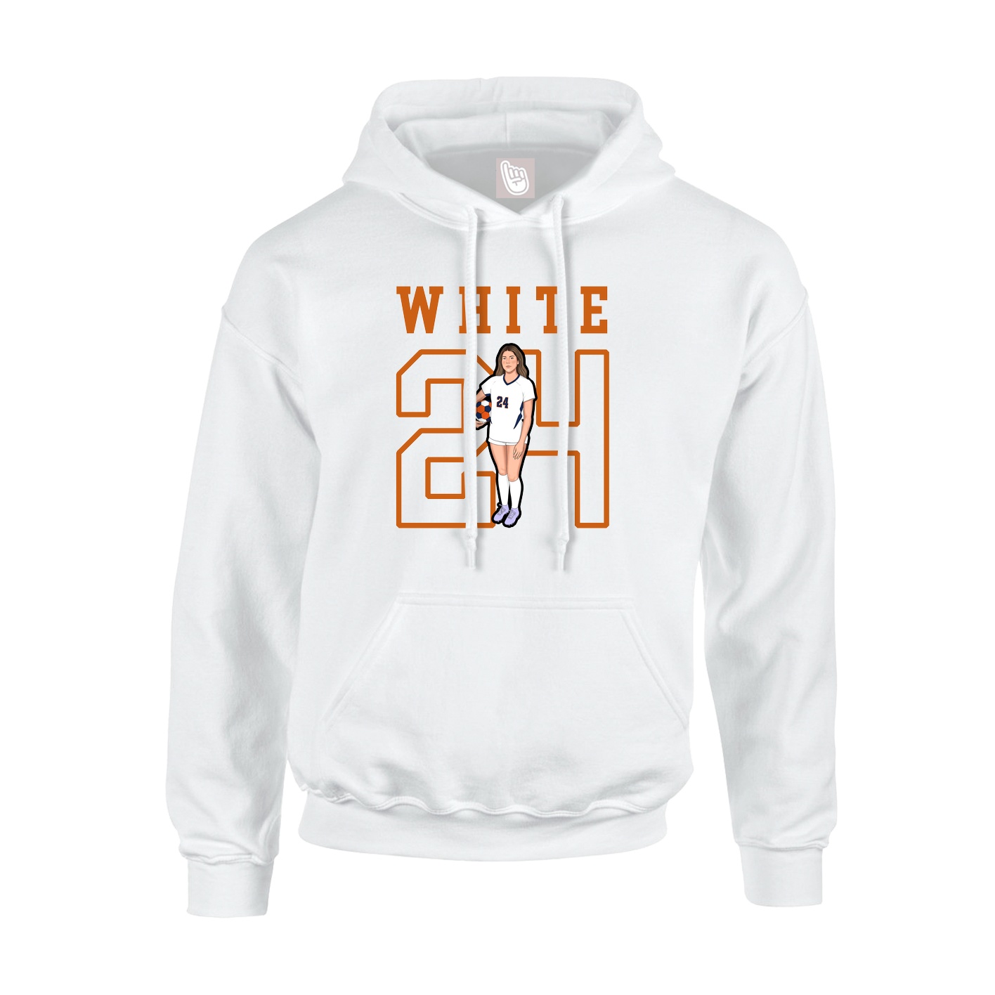 Youth Hoodie — Shirsey in White