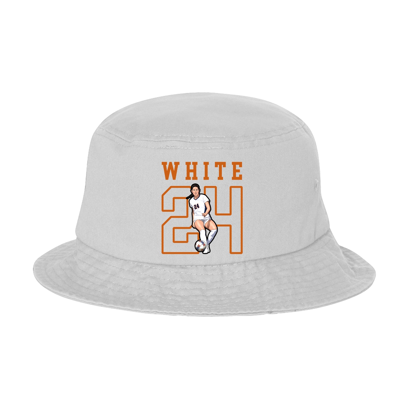 Bucket Cap — Shirsey in White