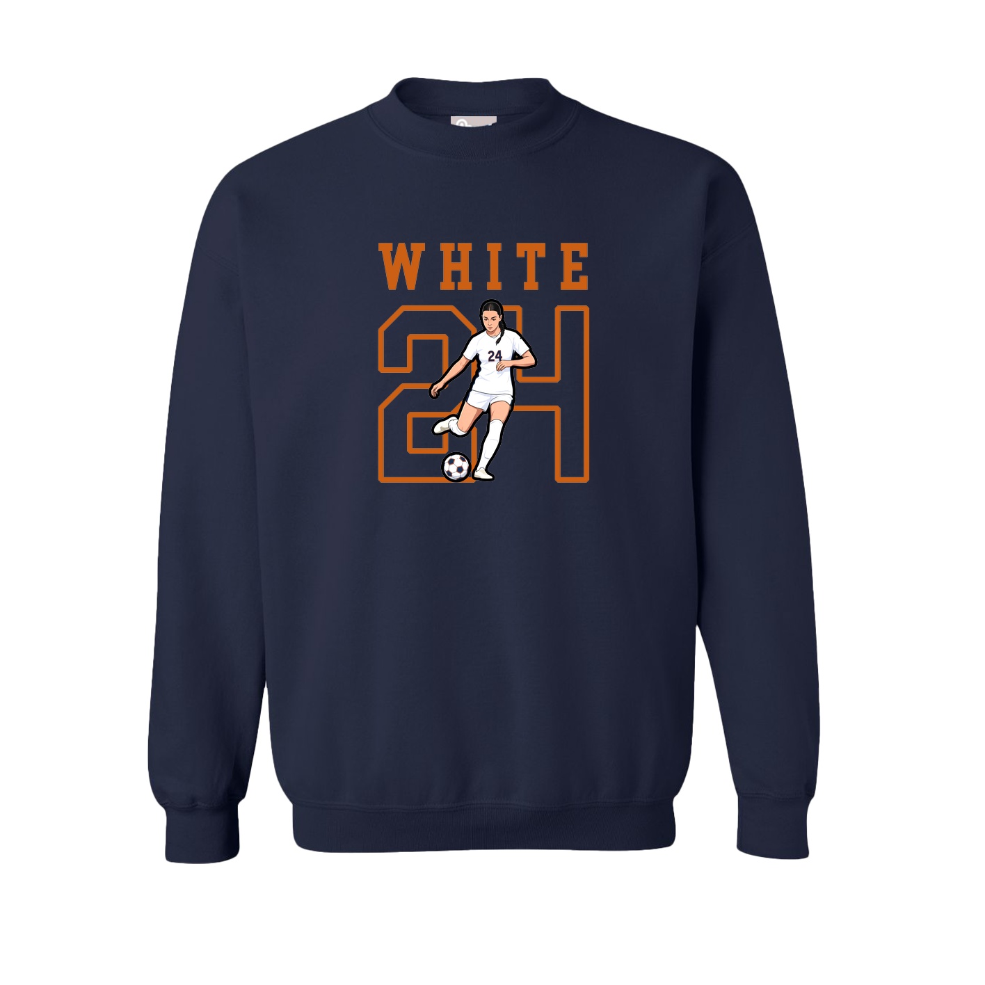 Fleece Crew — Shirsey in Navy