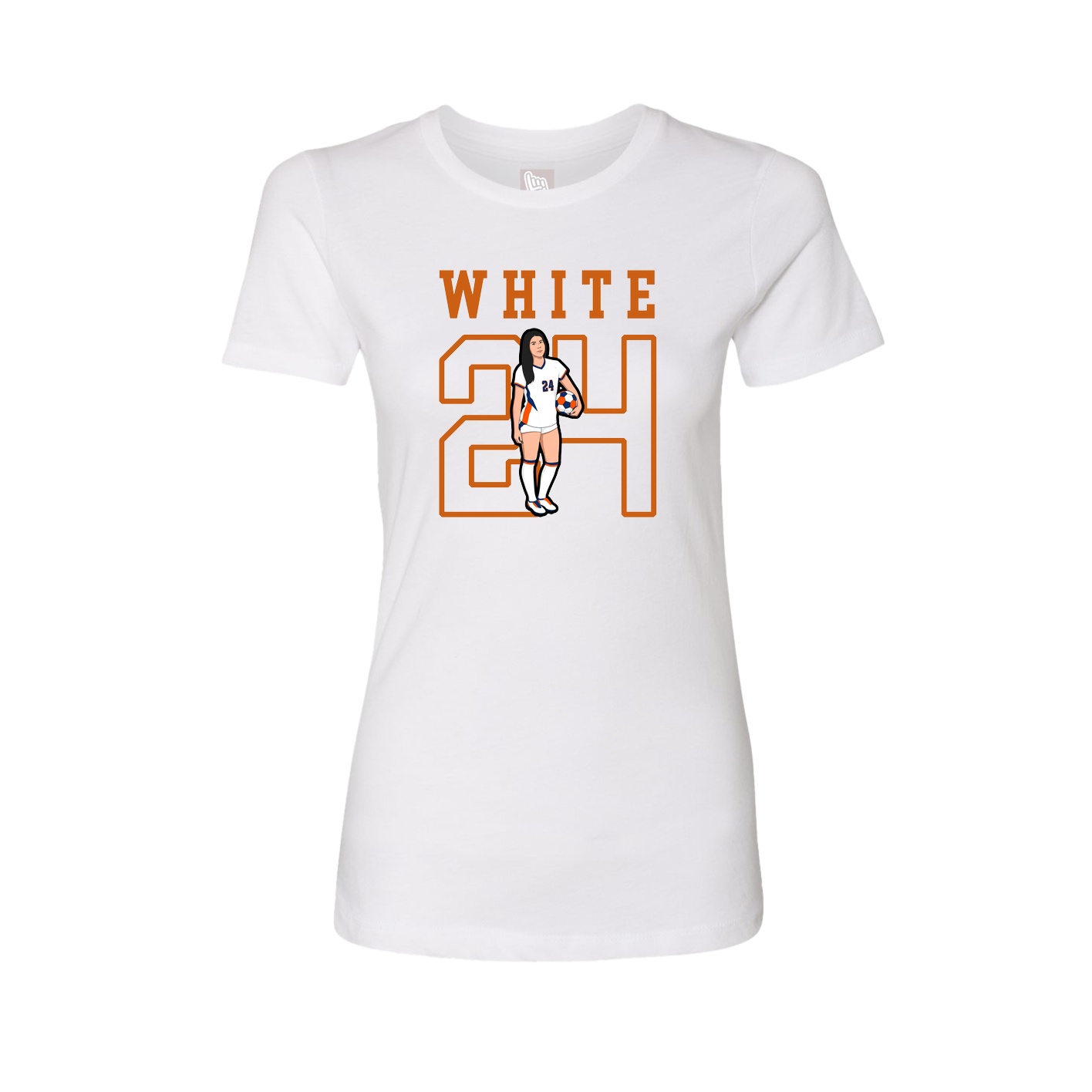 Fitted Women's Tee — Shirsey in White
