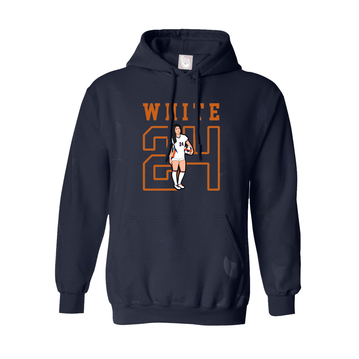 Hoodie — Shirsey in Navy