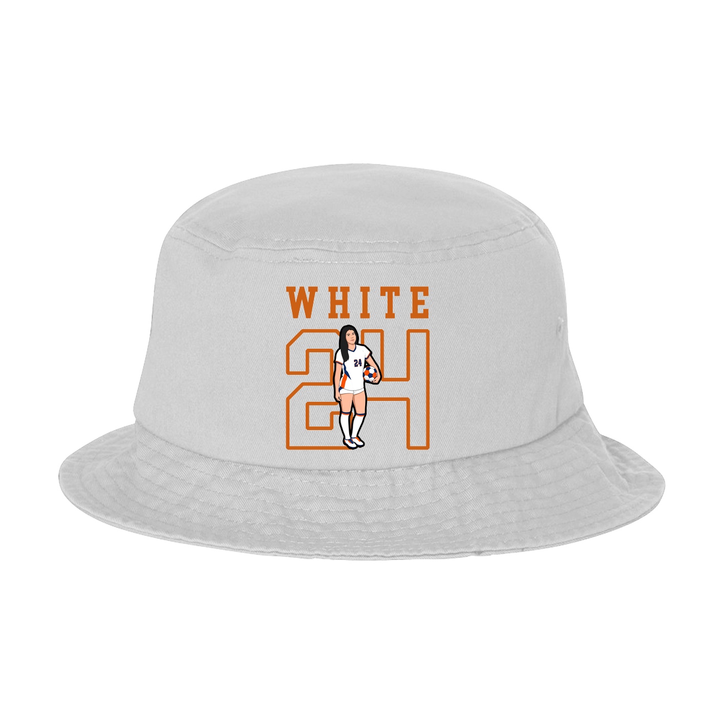 Bucket Cap — Shirsey in White