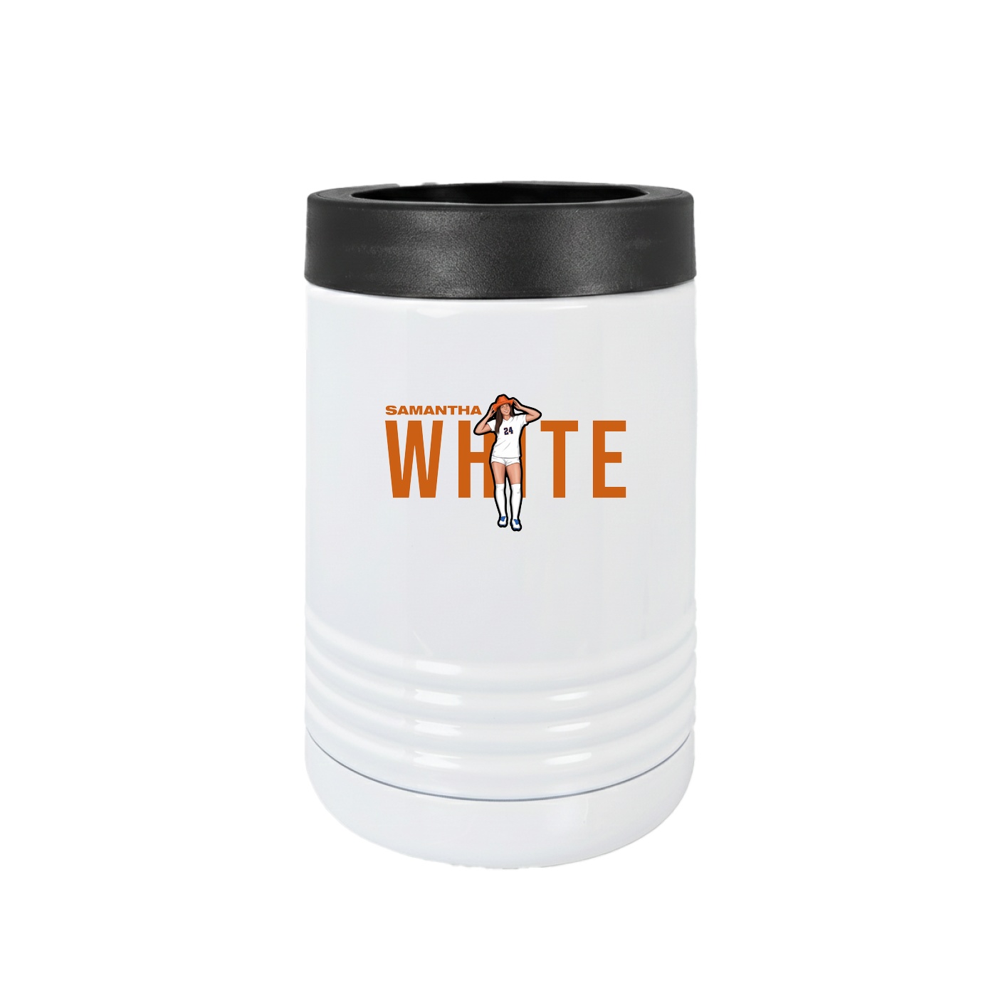 Beverage Holder — Player Name in White