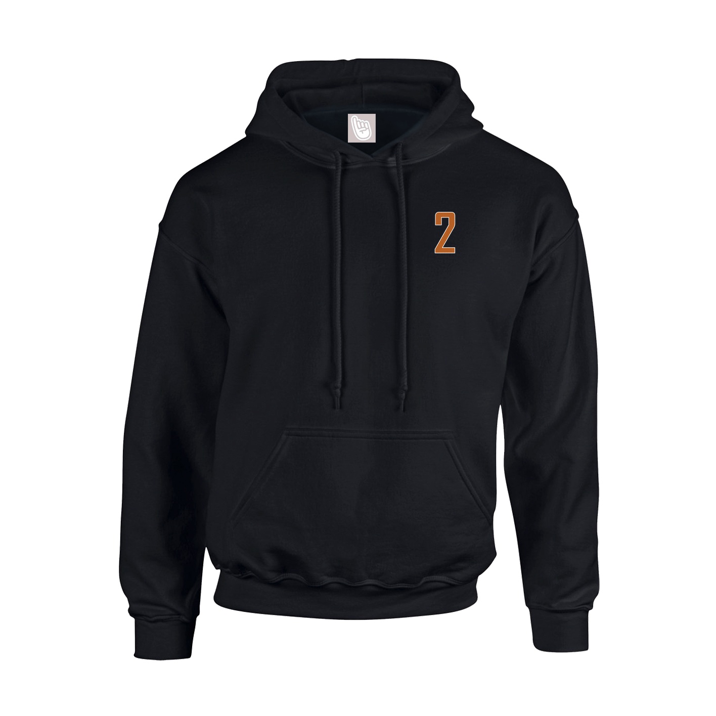 Youth Hoodie — Front Shirsy in Black