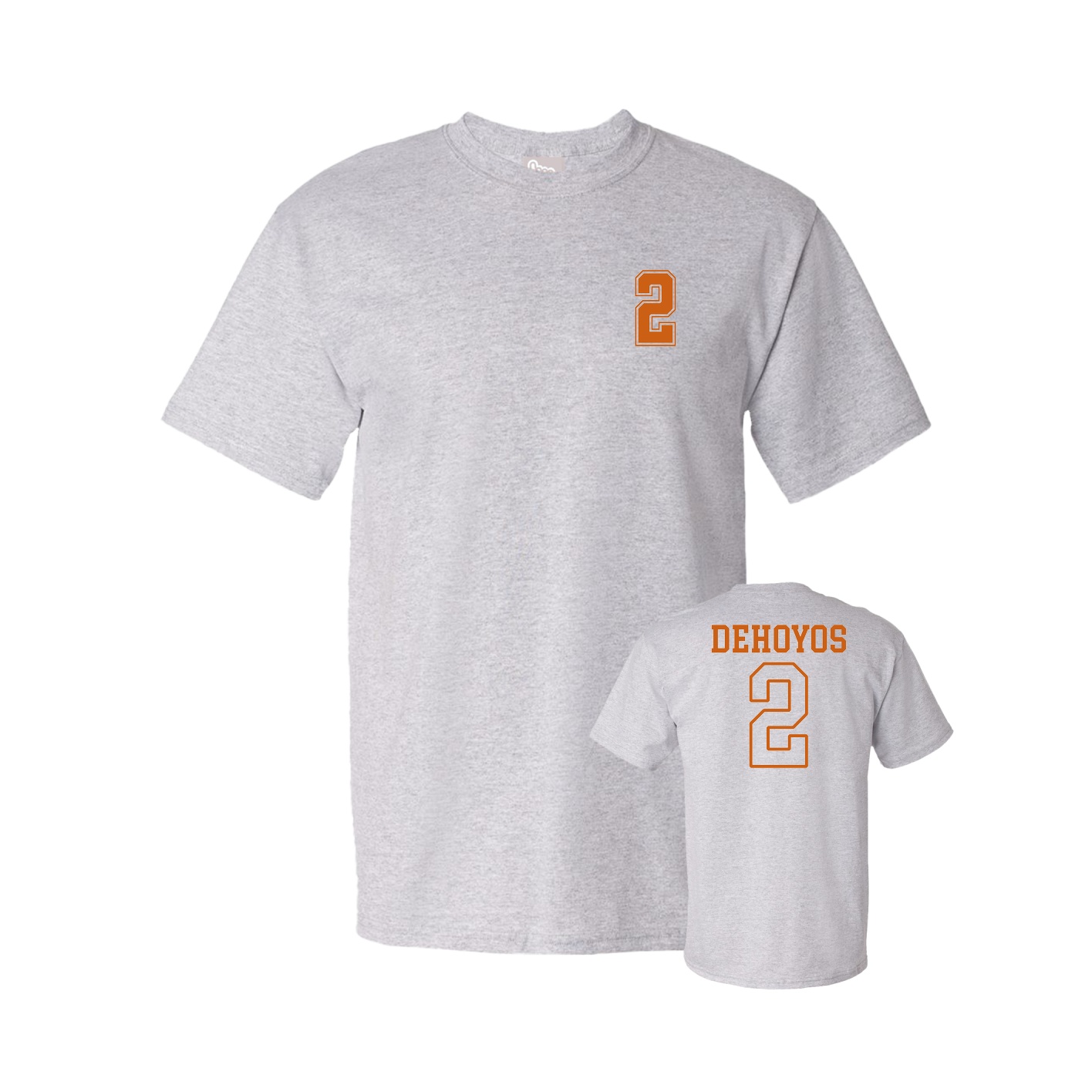 Tee — Chest Back in Grey