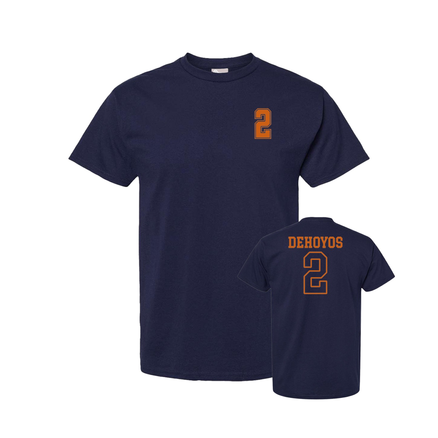 Tee — Chest Back in Navy
