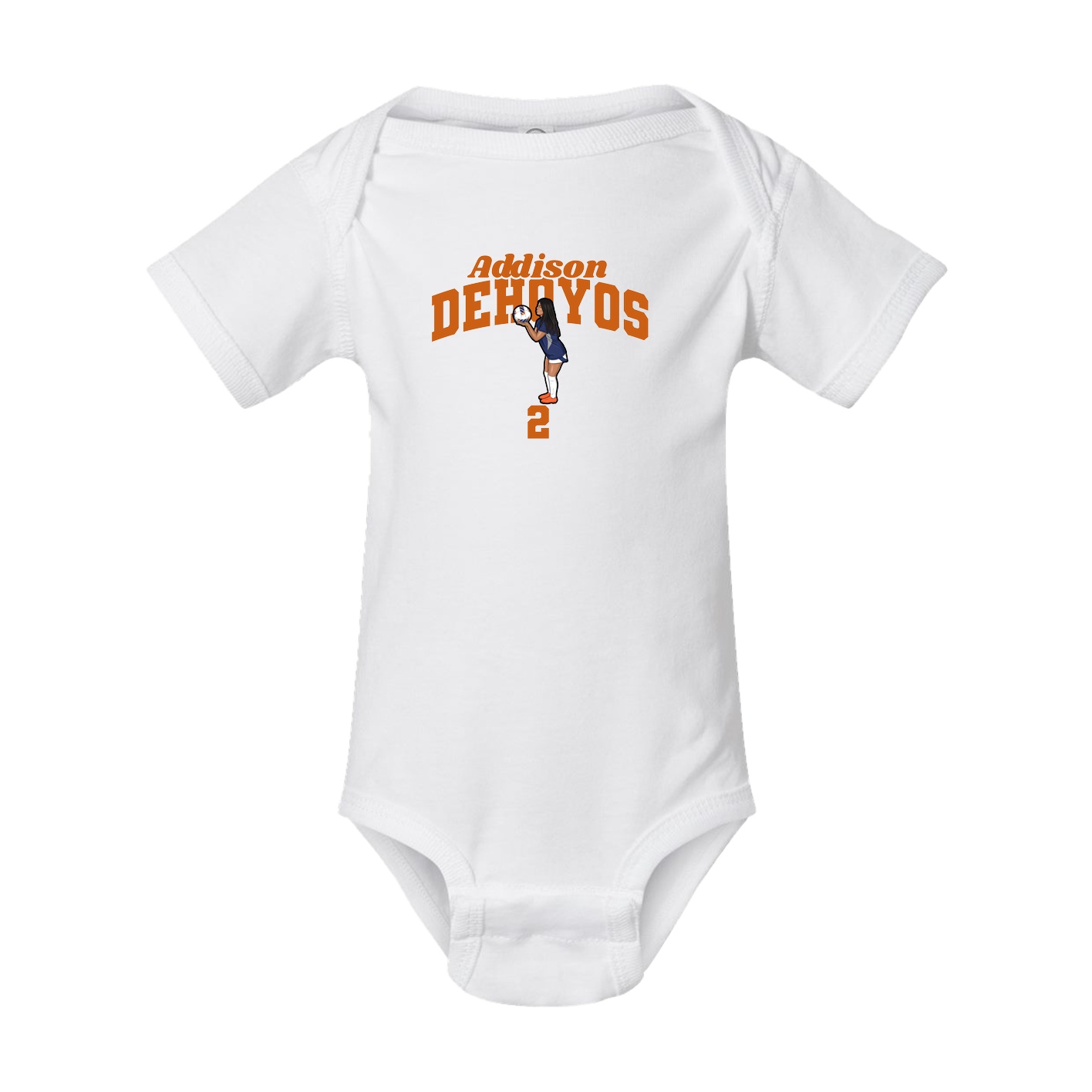Baby Onesie — Signature Arch in White