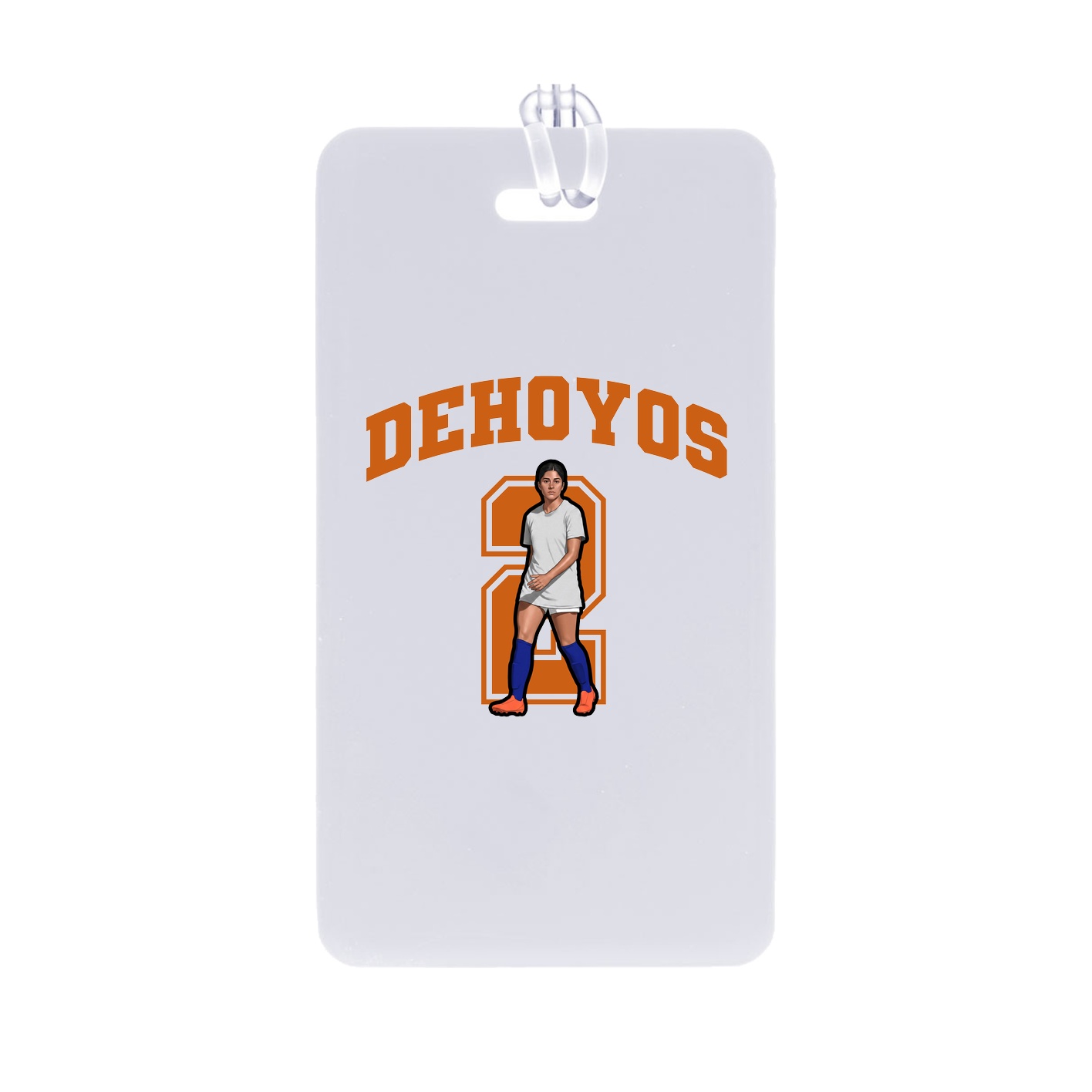 Bag Tag — Number in Classic