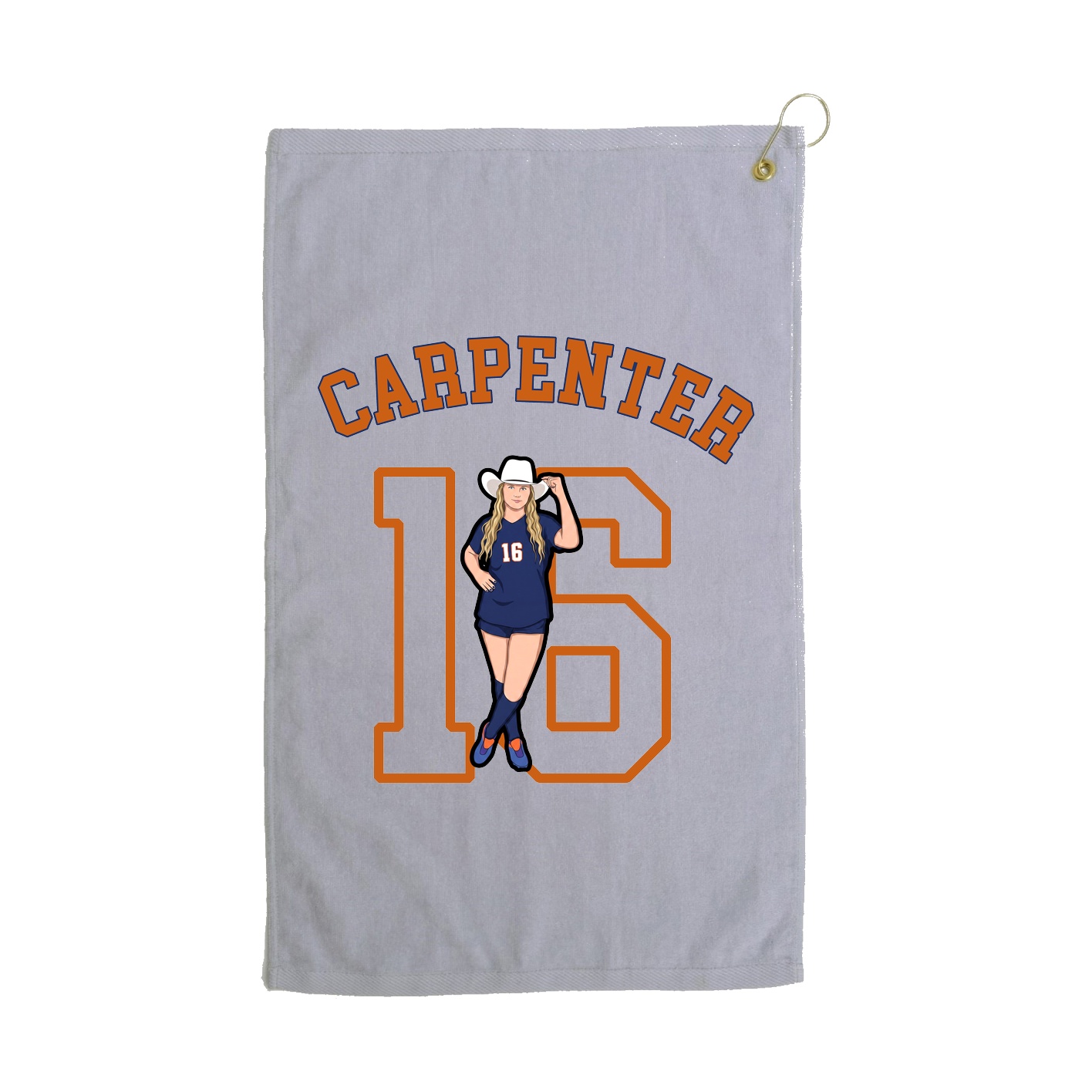 Golf Towel — Shirsey Arch in Grey