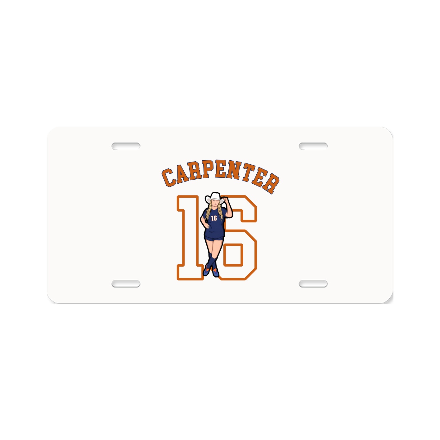 License Plate — Shirsey Arch in Classic