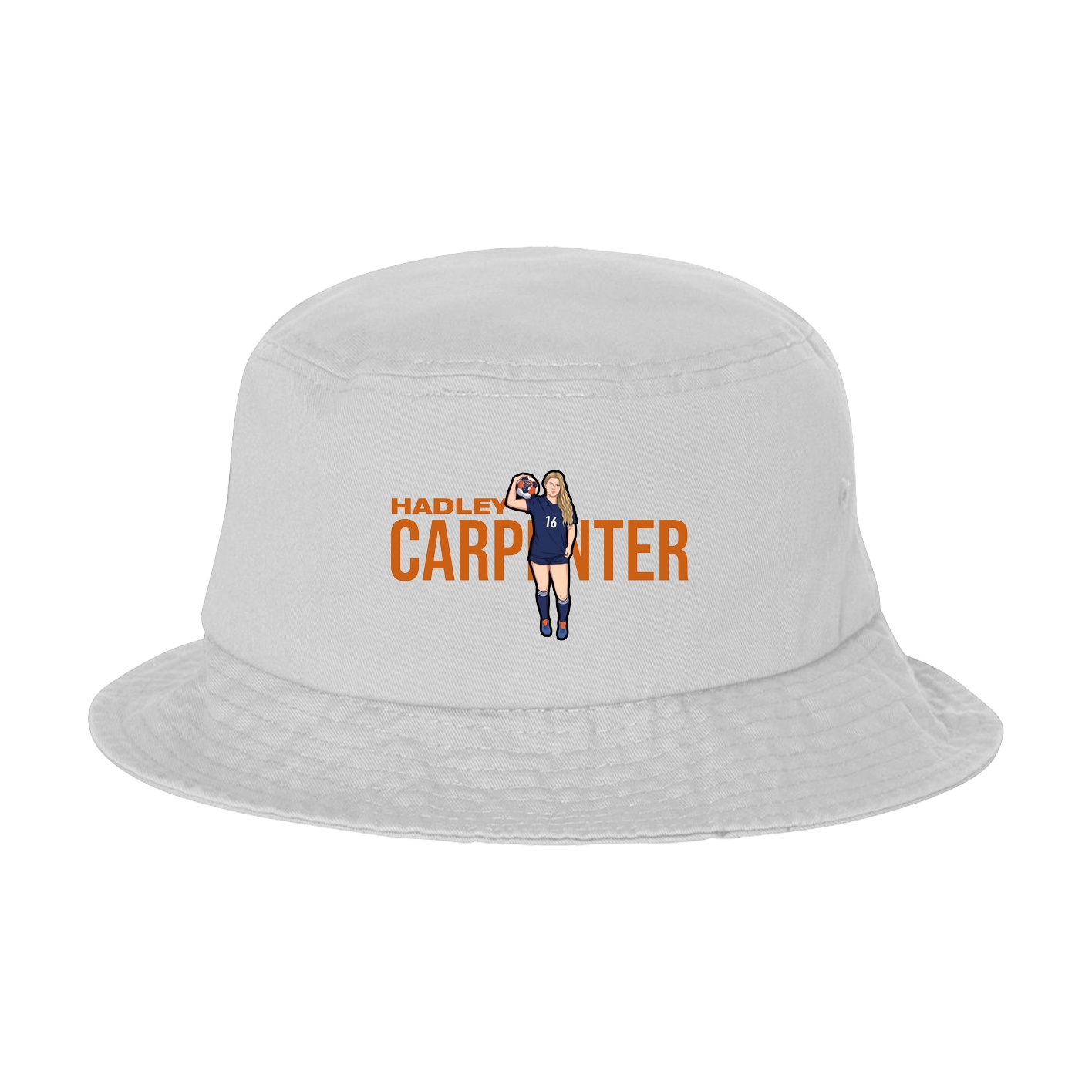 Bucket Cap — Player Name in White