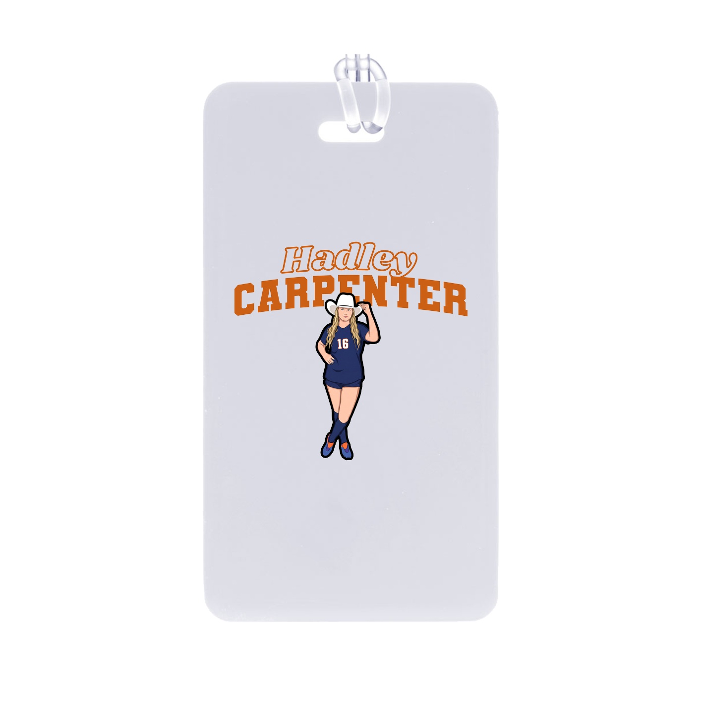 Bag Tag — Name Arch in Classic