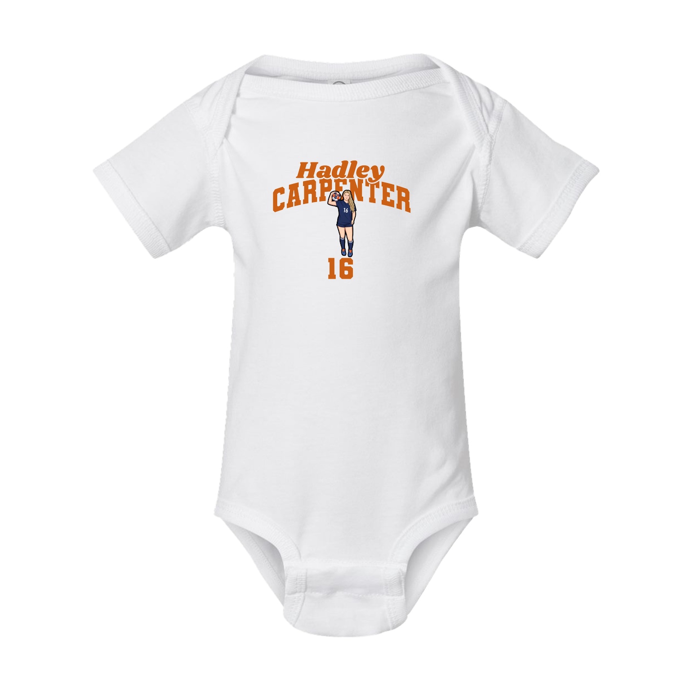 Baby Onesie — Signature Arch in White