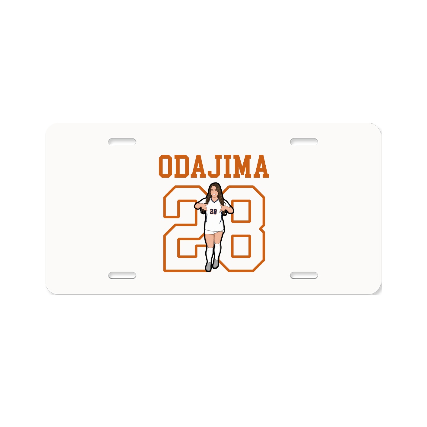 License Plate — Shirsey in Classic