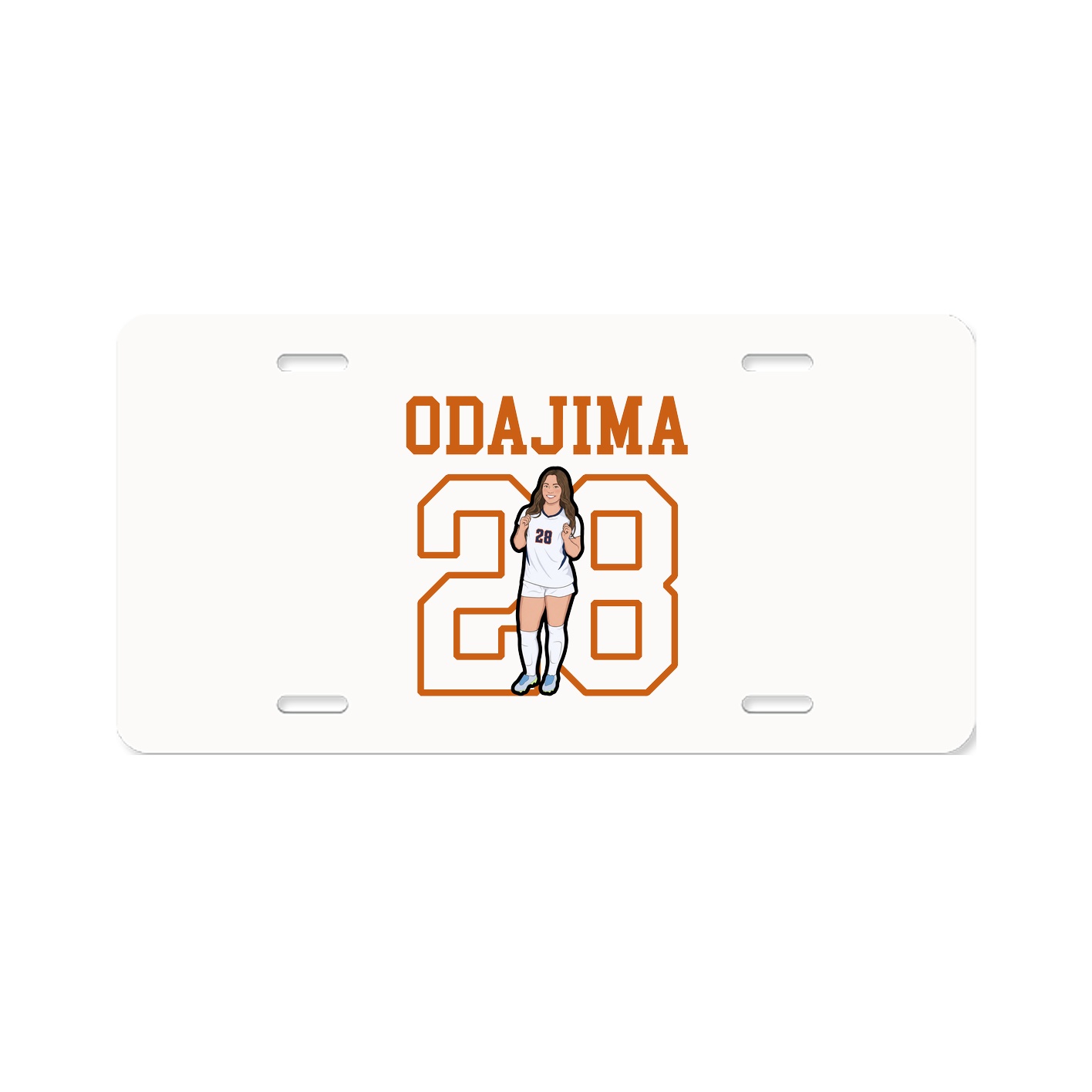 License Plate — Shirsey in Classic