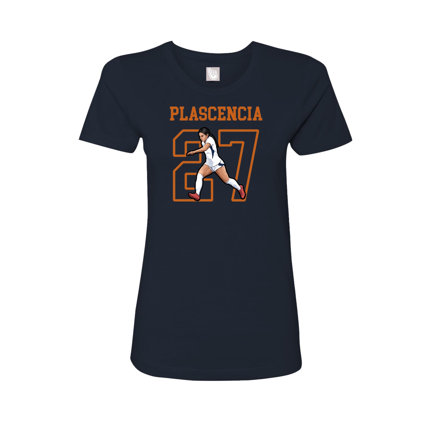 Fitted Women's Tee — Shirsey in Navy