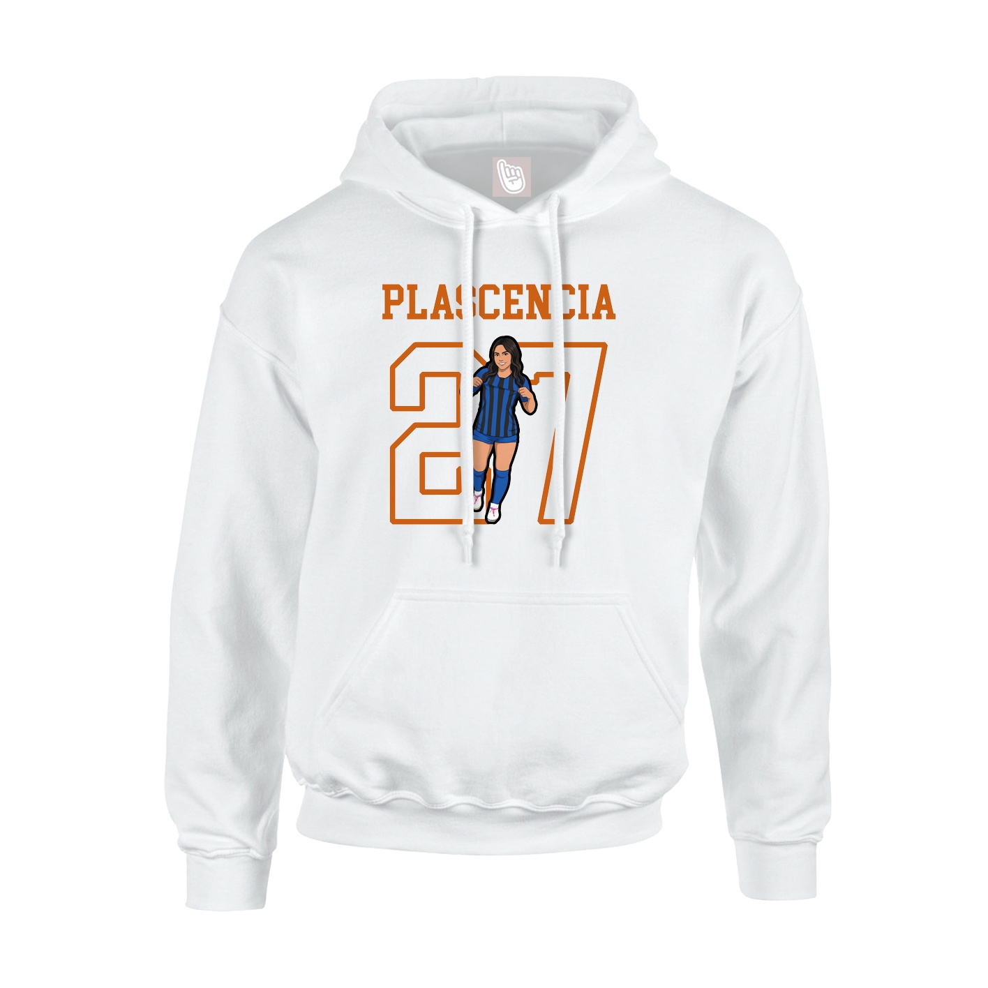 Hoodie — Shirsey in White