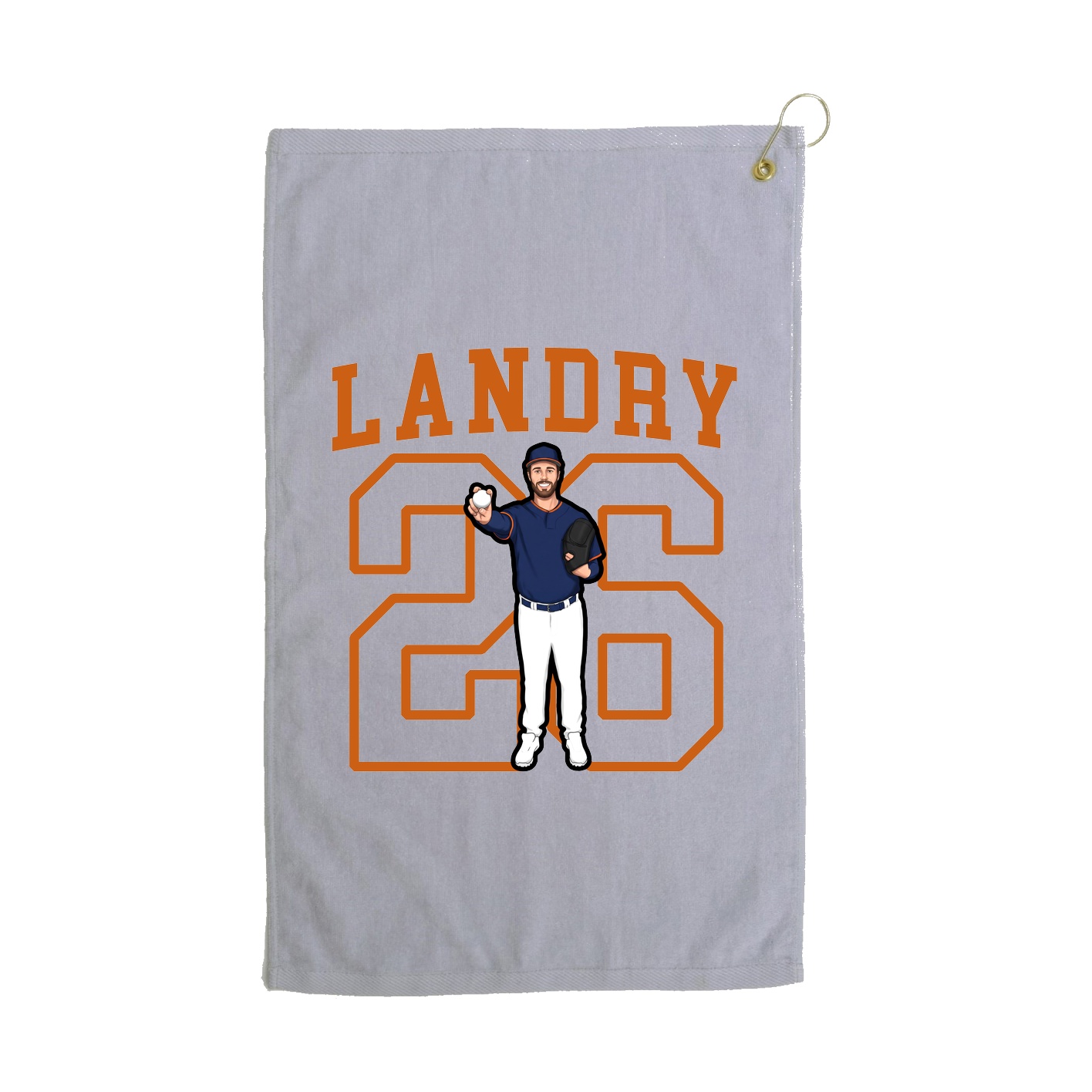 Terry Velour Golf Towel