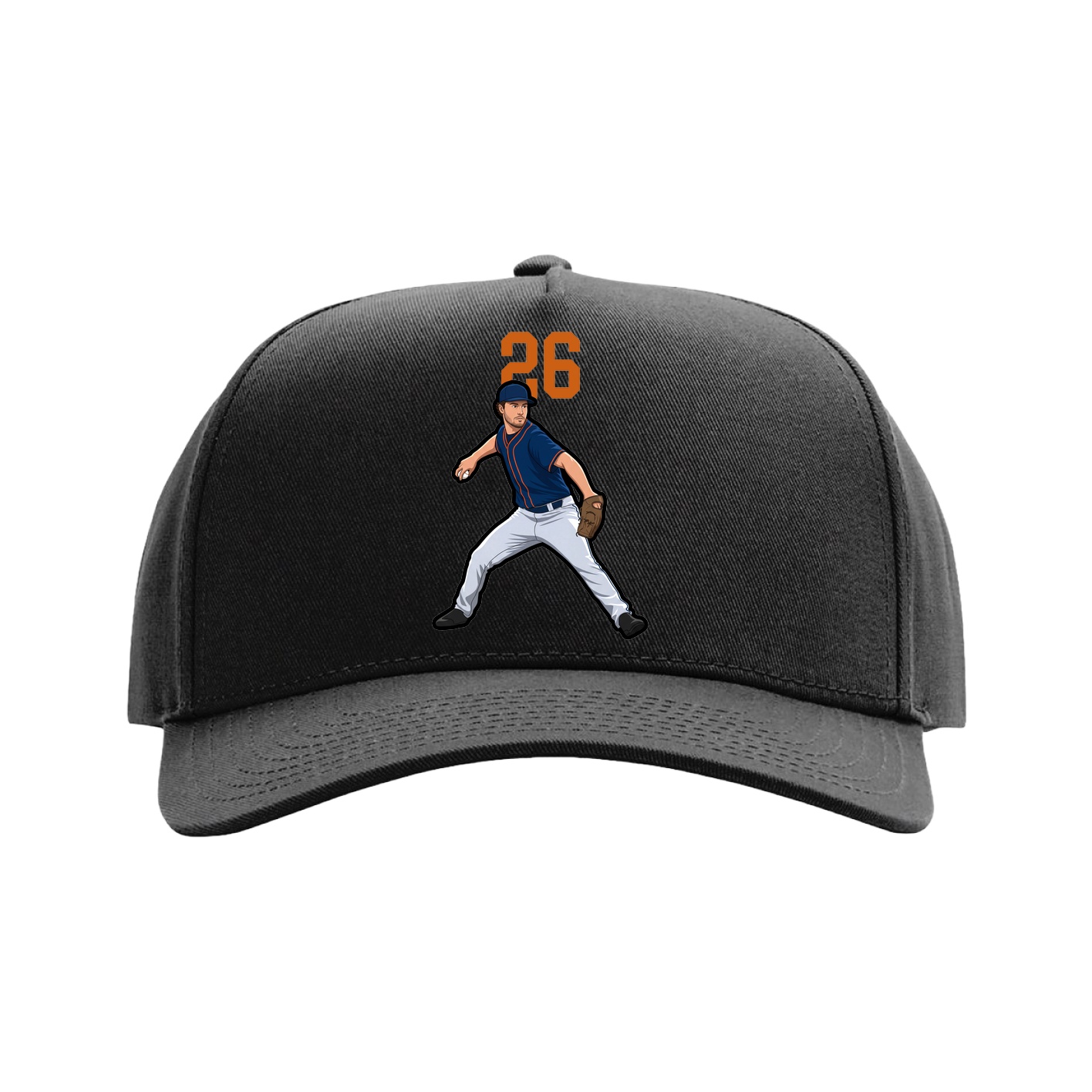 Full Fabric Five-Panel Champ Cap