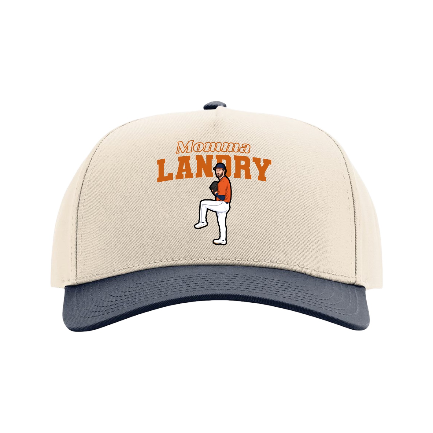 Full Fabric Five-Panel Champ Cap
