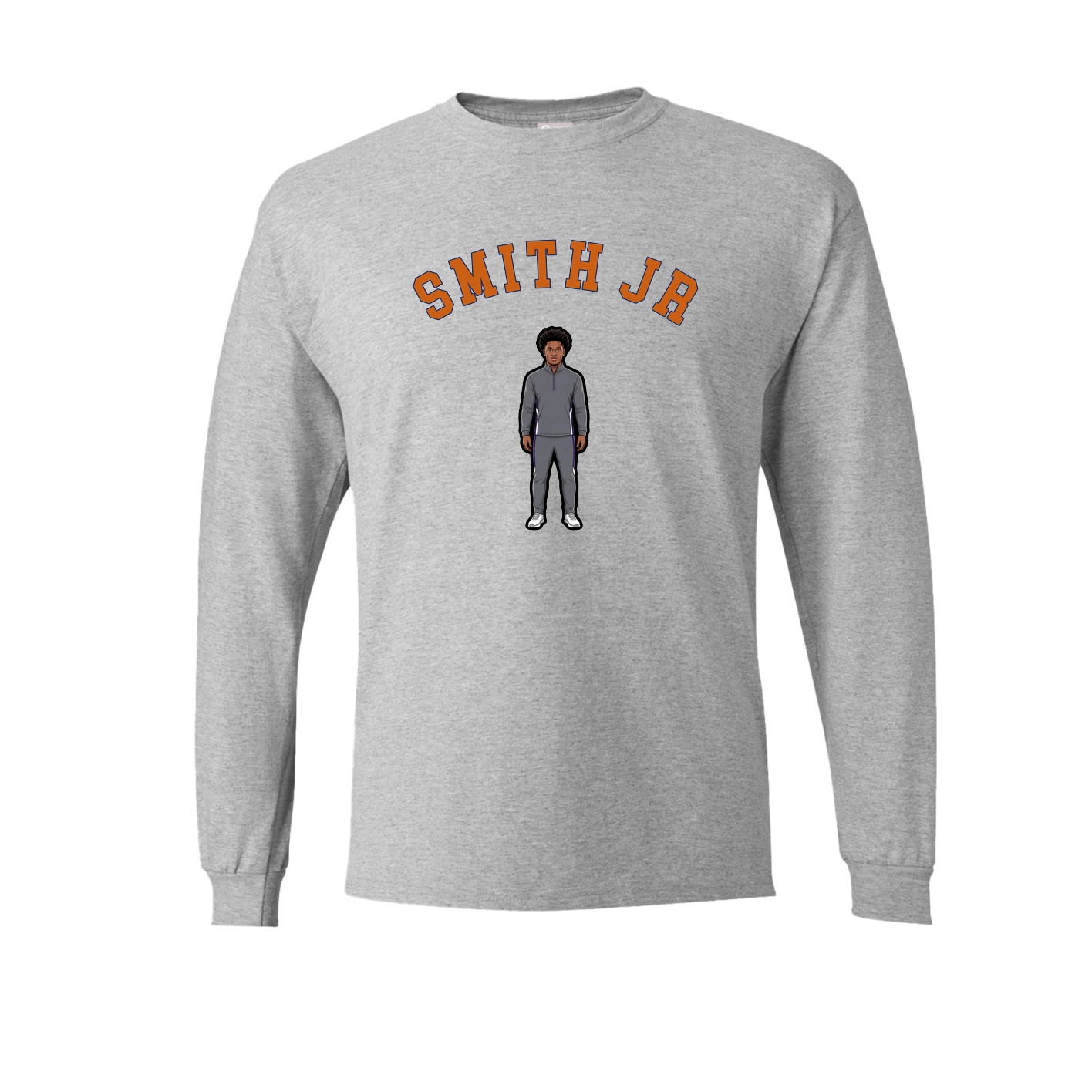 Long Sleeve Tee — Shirsey Arch in Grey