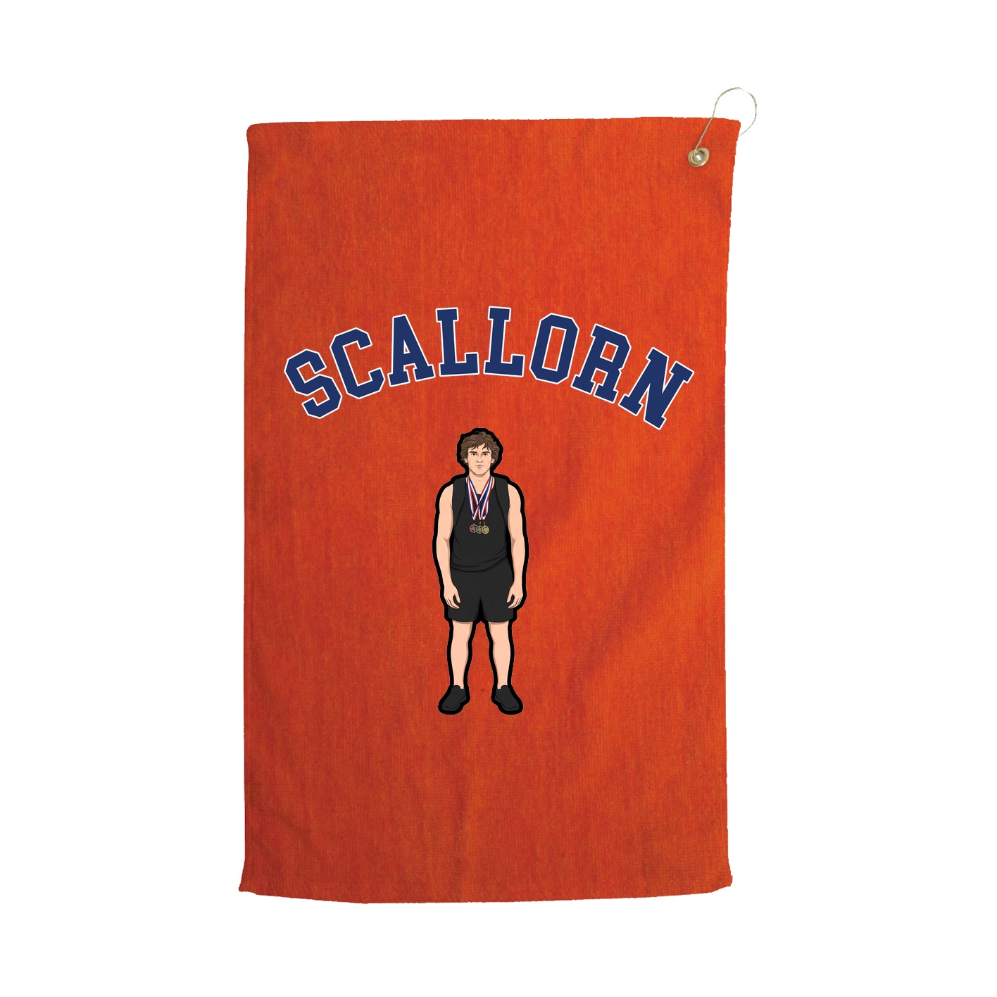 Golf Towel — Shirsey Arch in Orange