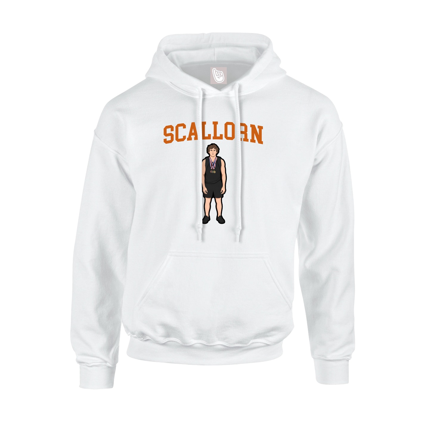 Hoodie — Shirsey in White