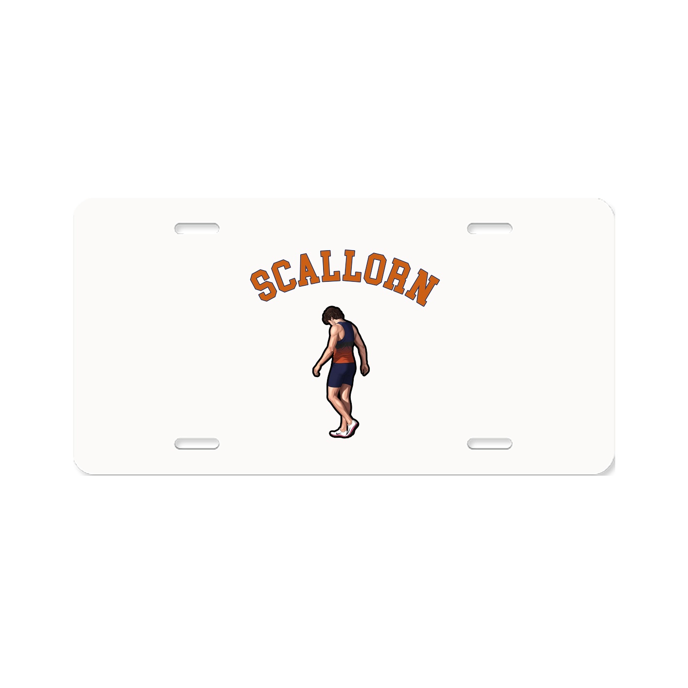 License Plate — Shirsey Arch in Classic