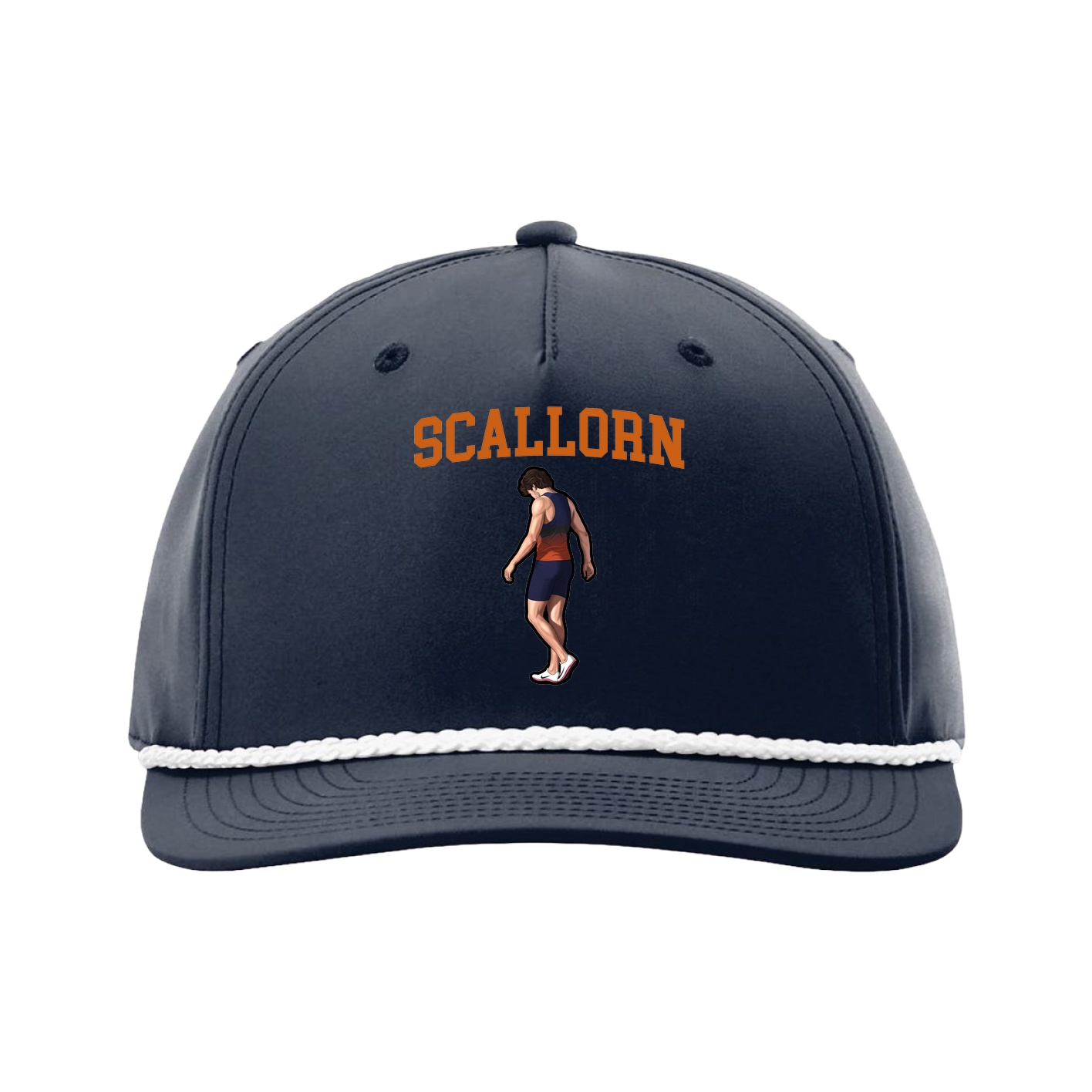 Five-Panel Classic Rope Cap — Shirsey in Navy